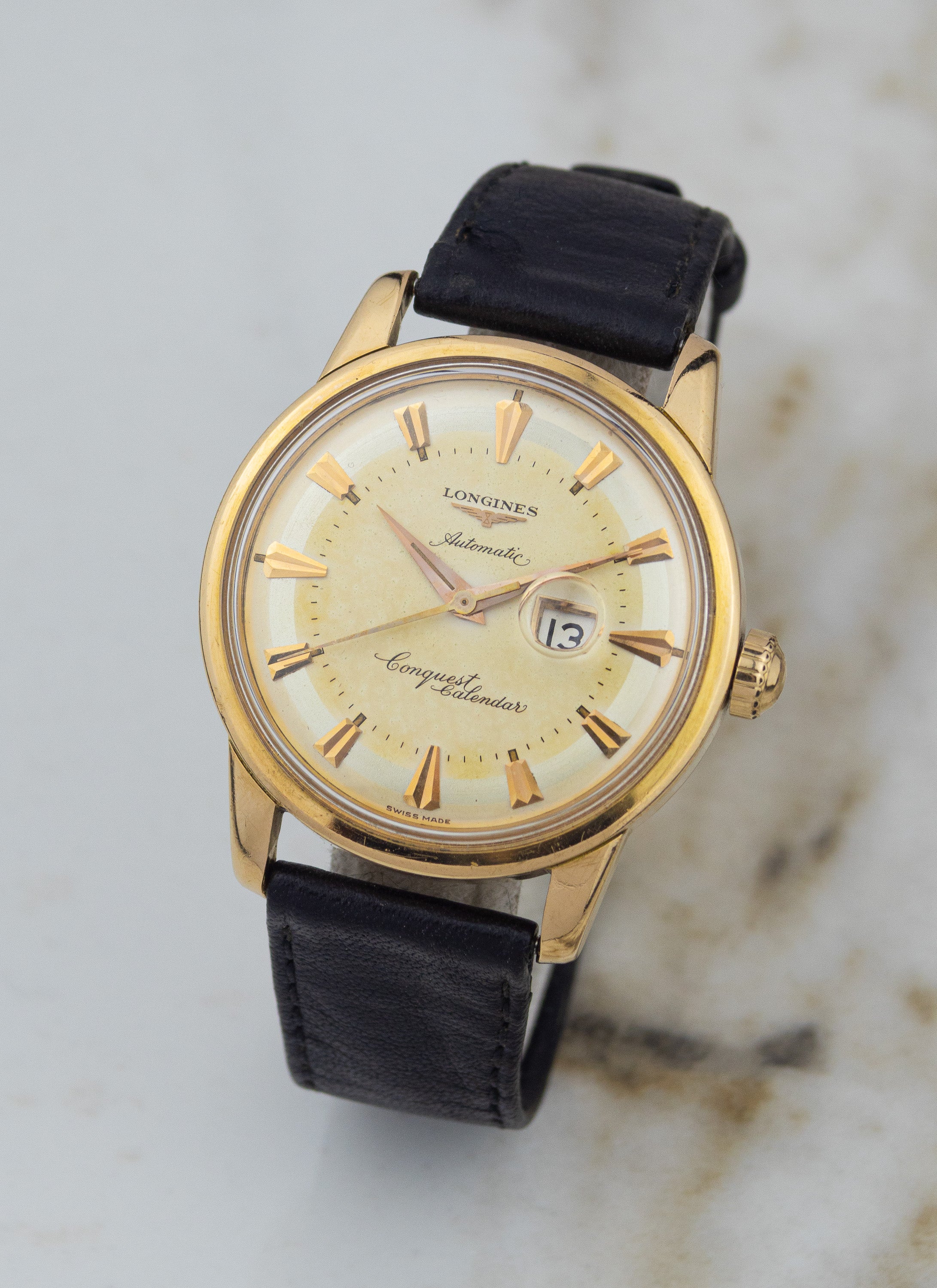 1959 Longines Conquest Calendar 9005 cal. 19 ASD