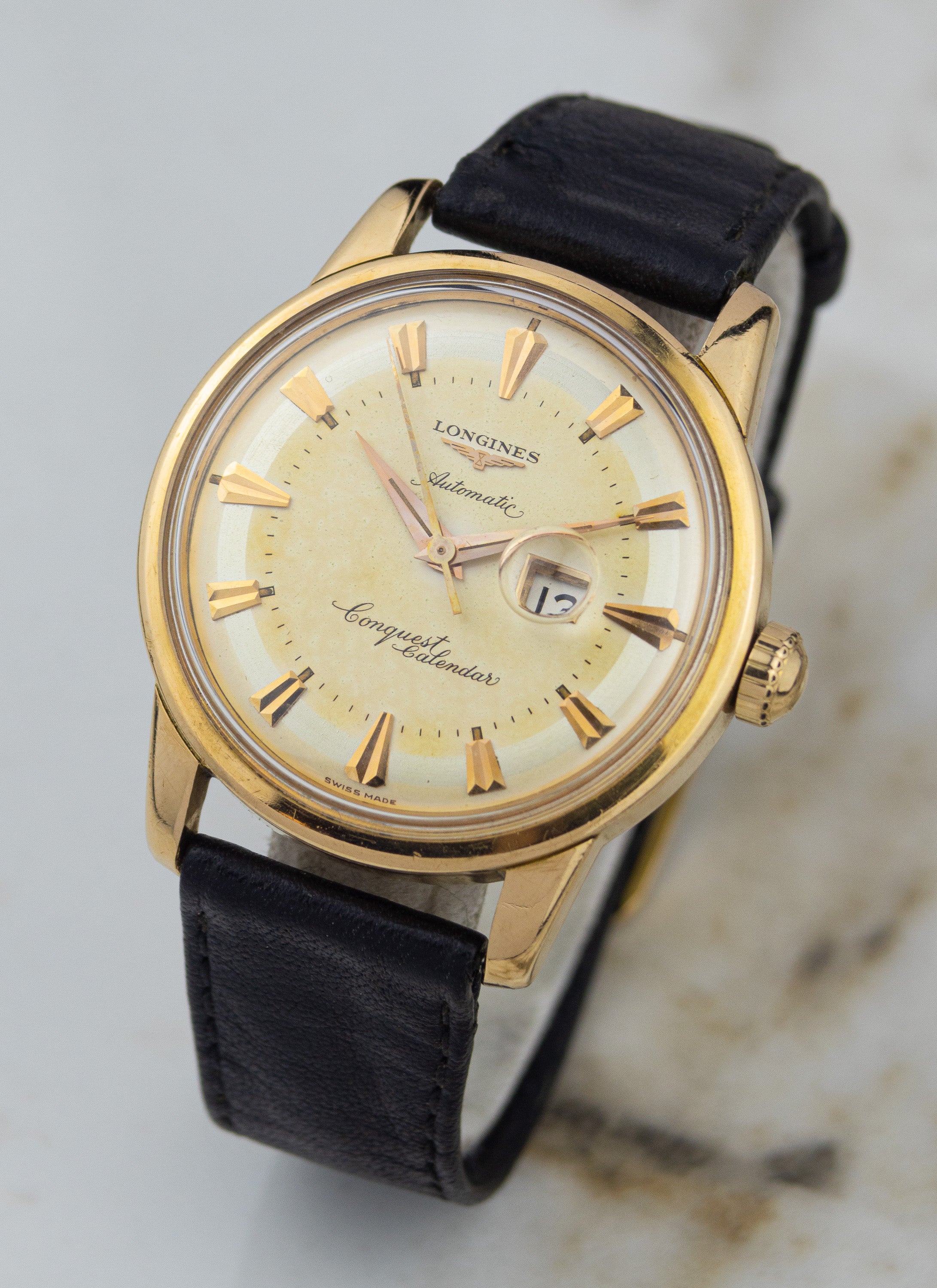 1959 Longines Conquest Calendar 9005 cal. 19 ASD