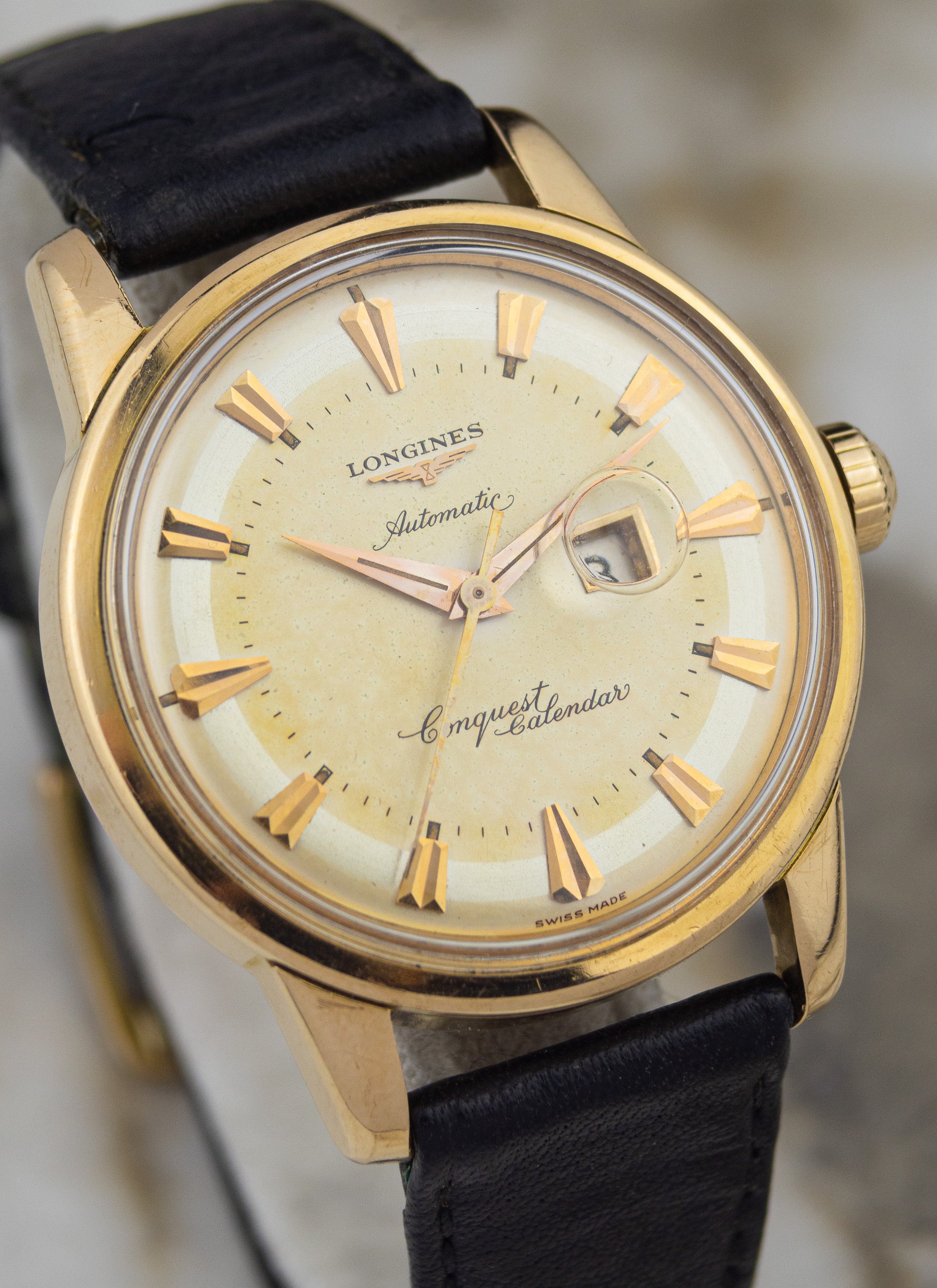 1959 Longines Conquest Calendar 9005 cal. 19 ASD