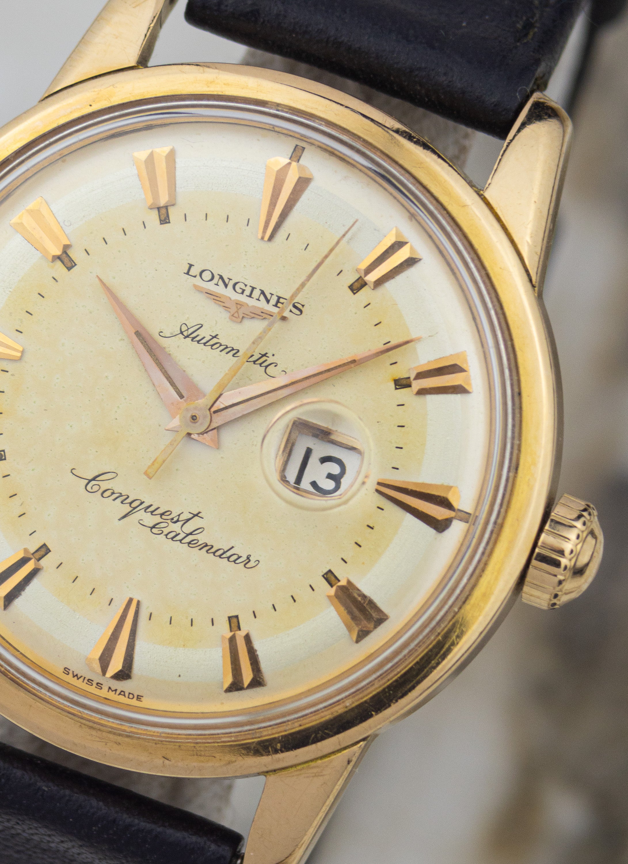 1959 Longines Conquest Calendar 9005 cal. 19 ASD