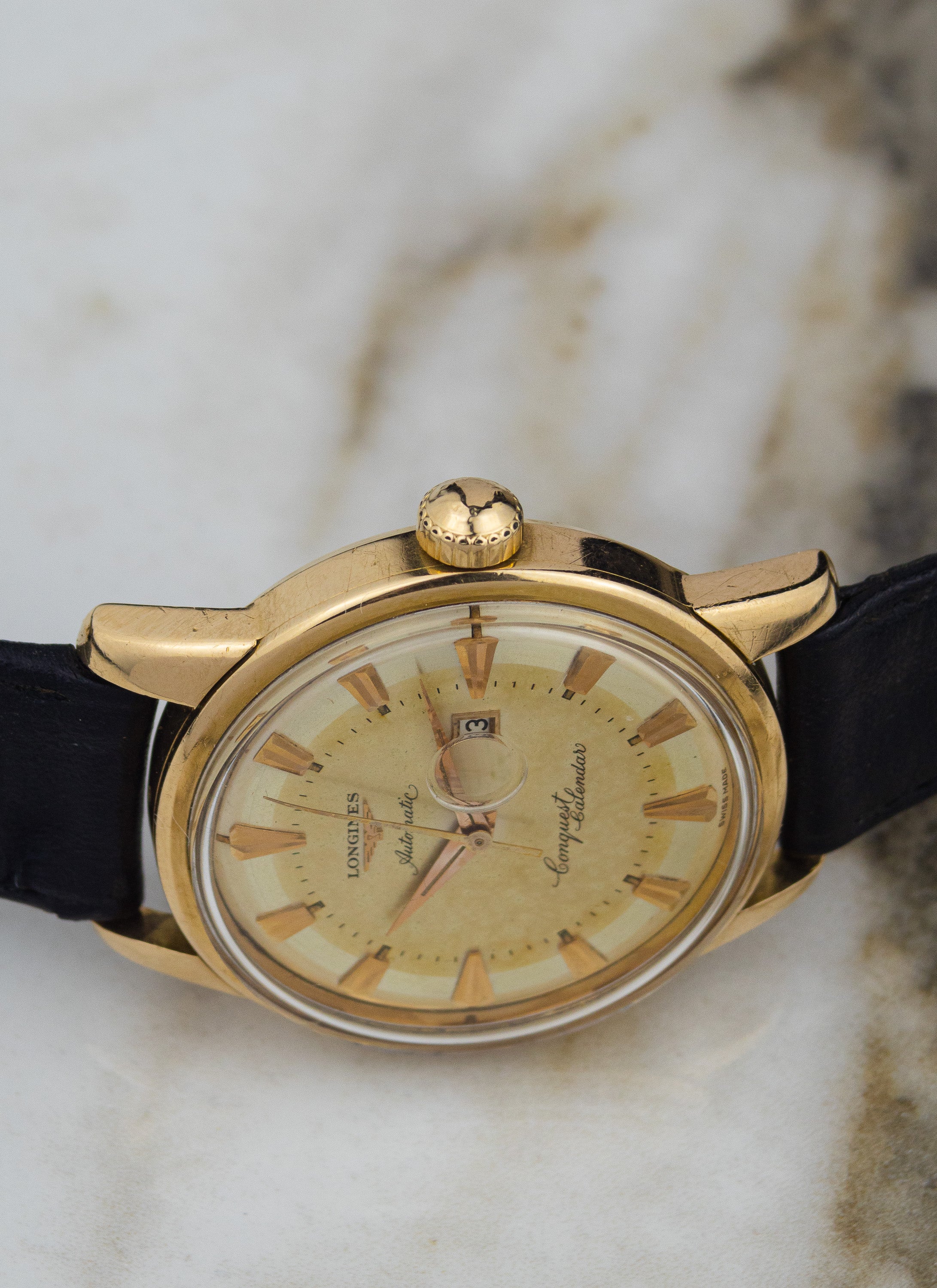 1959 Longines Conquest Calendar 9005 cal. 19 ASD