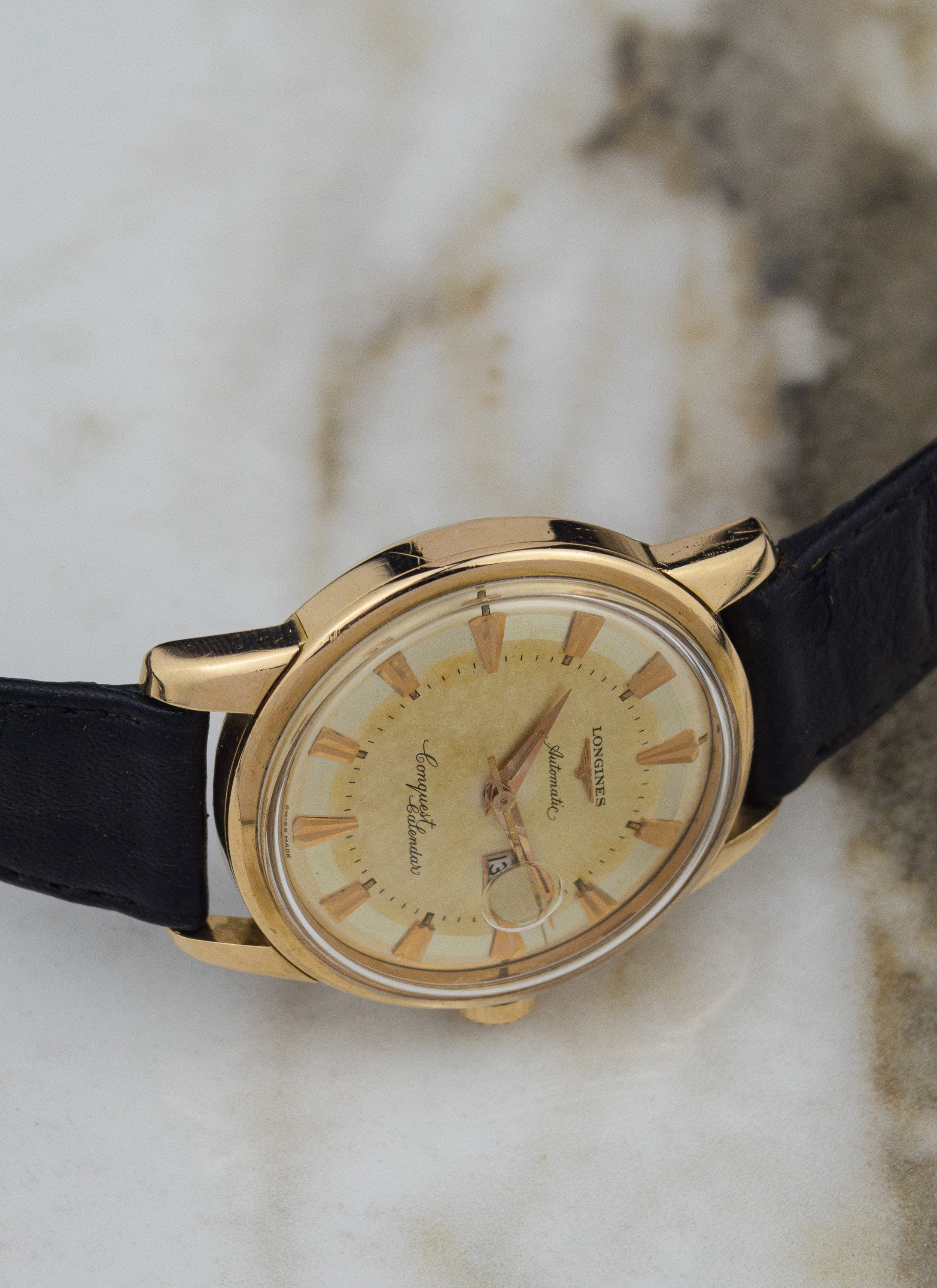 1959 Longines Conquest Calendar 9005 cal. 19 ASD