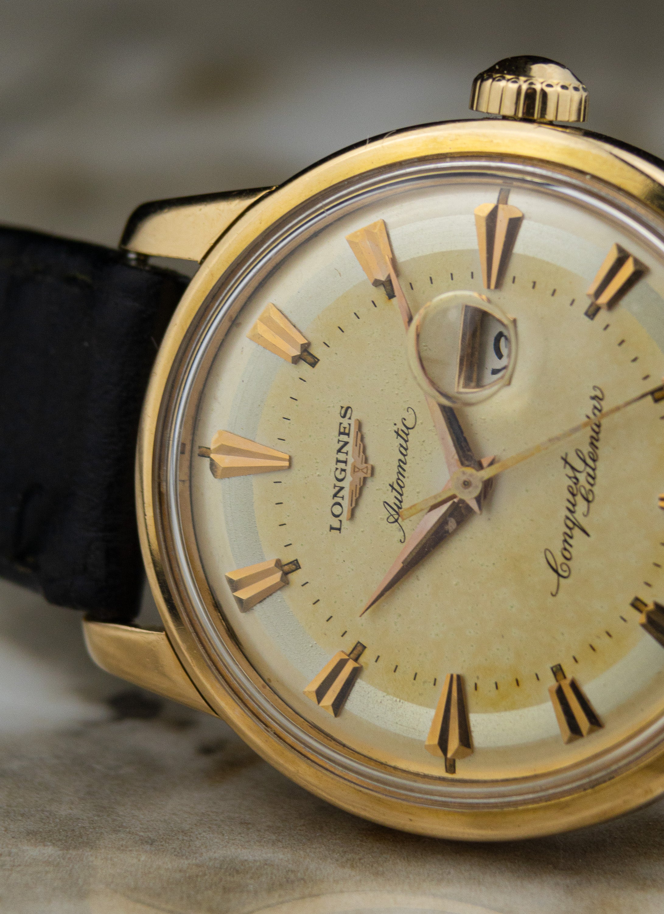 1959 Longines Conquest Calendar 9005 cal. 19 ASD