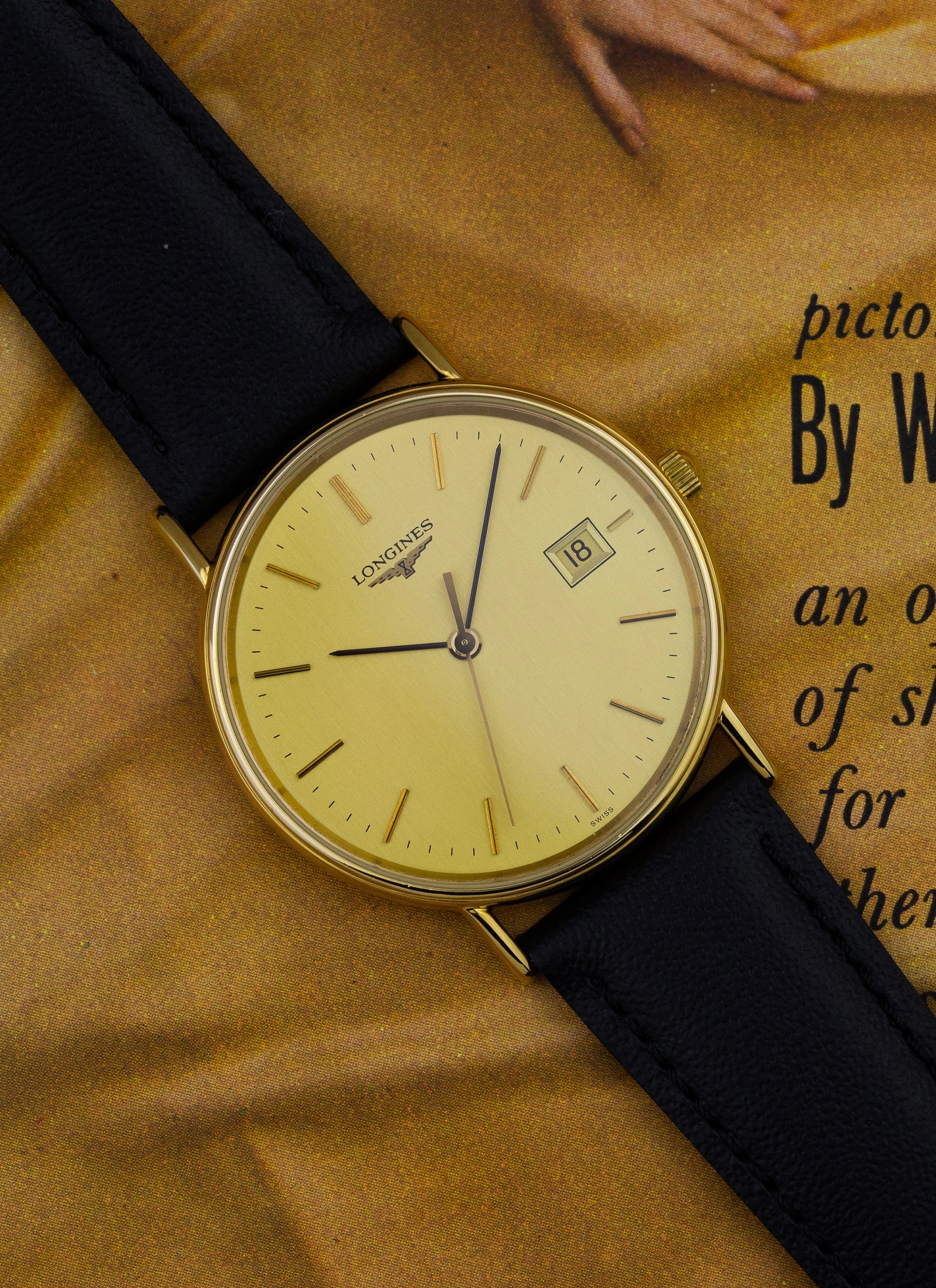 1980s Longines Quartz 7560 156 cal. L156.4