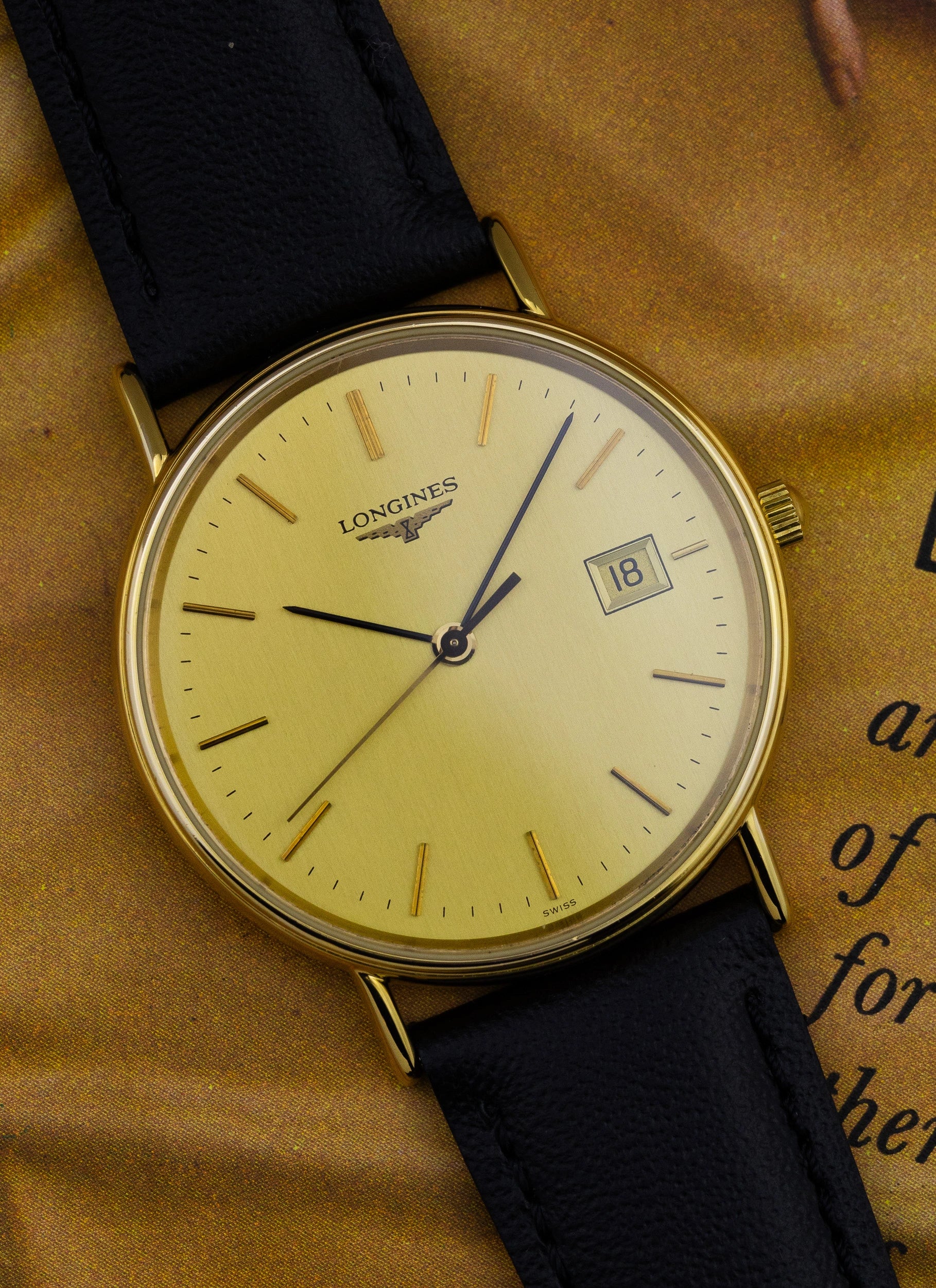 1980s Longines Quartz 7560 156 cal. L156.4