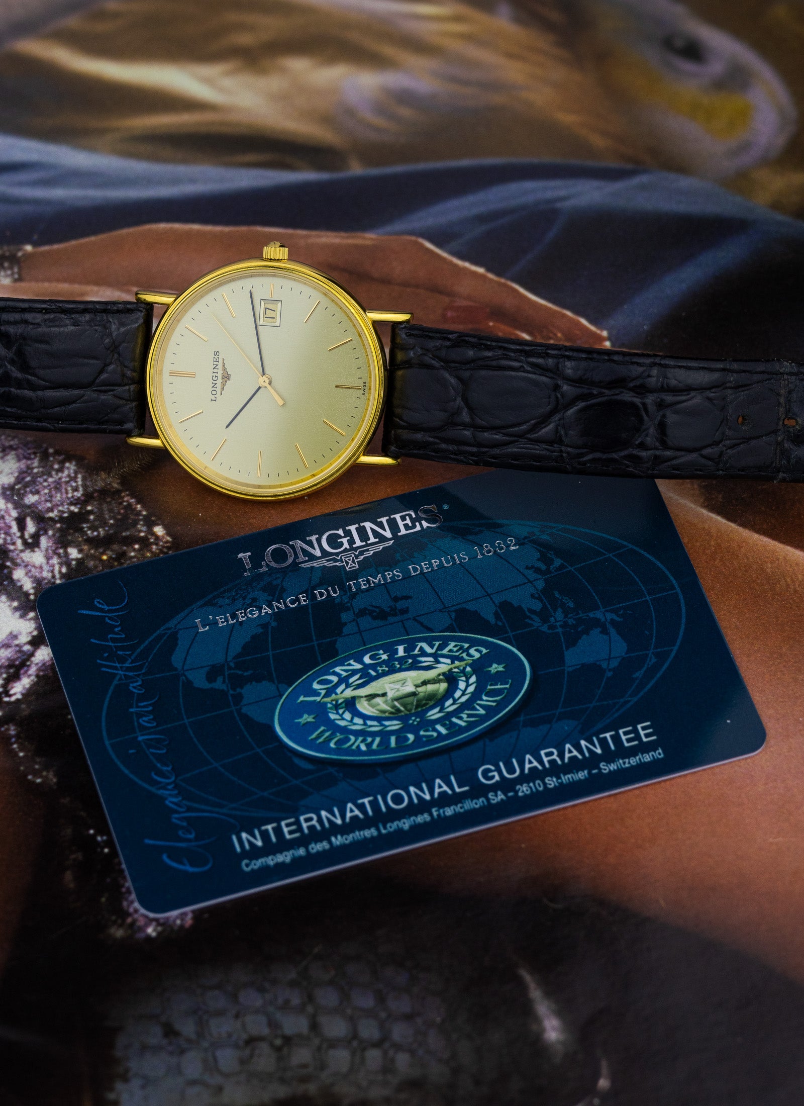 1990s Longines Presence L4.720.2 Papers