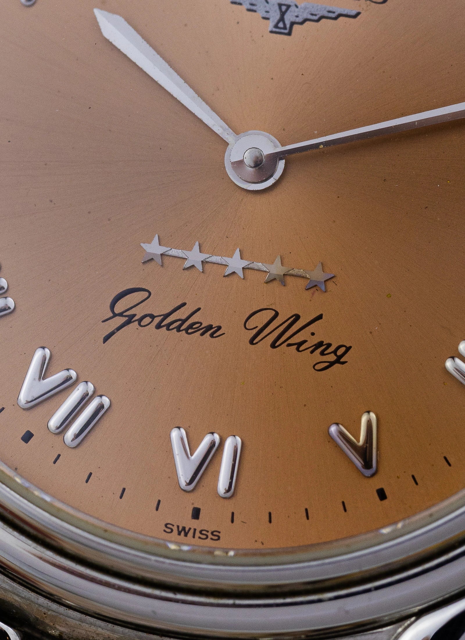 2000s Longines Golden Wing Salmon Dial L3.606.4 cal. L.124.1