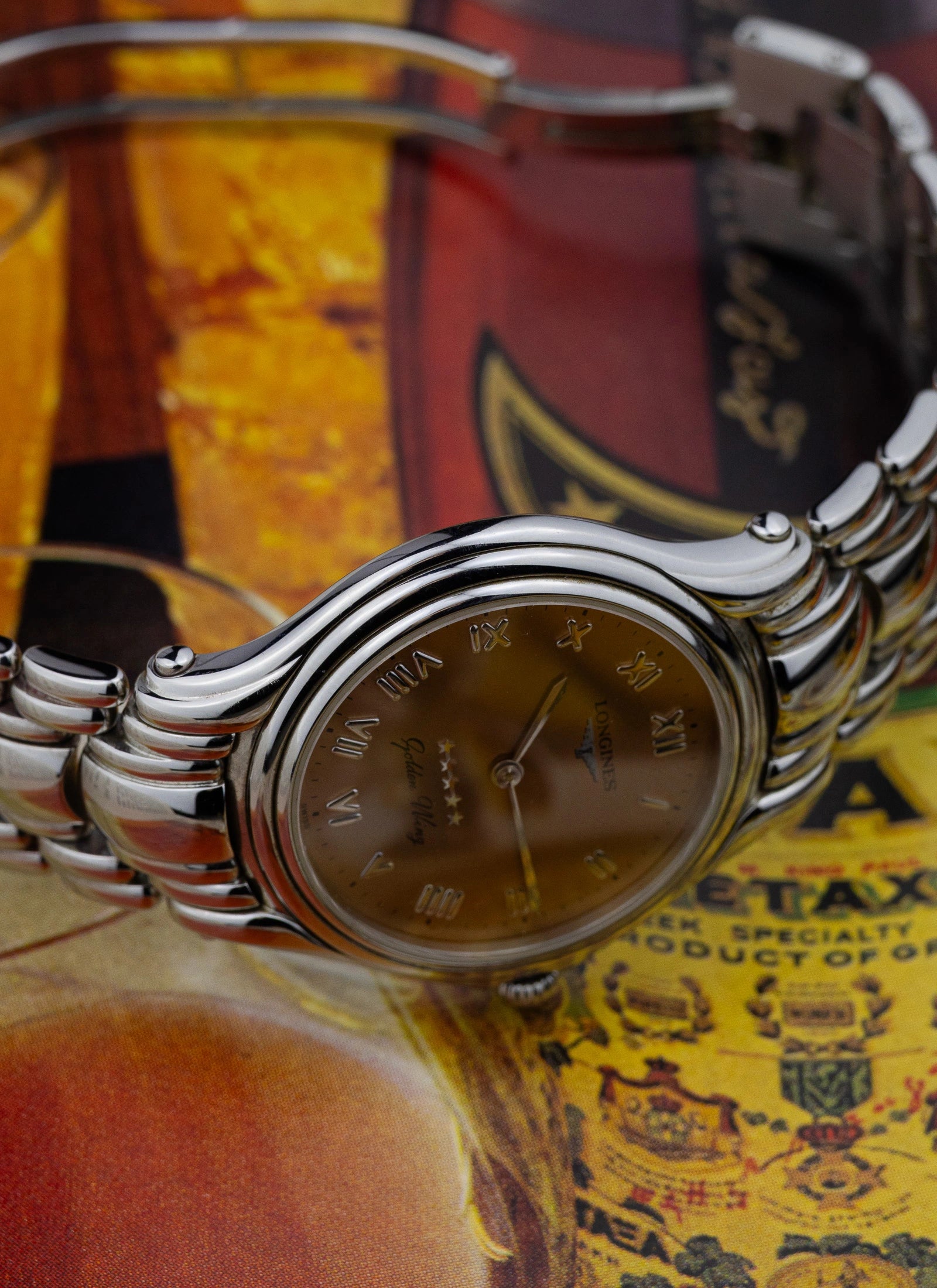 2000s Longines Golden Wing Salmon Dial L3.606.4 cal. L.124.1