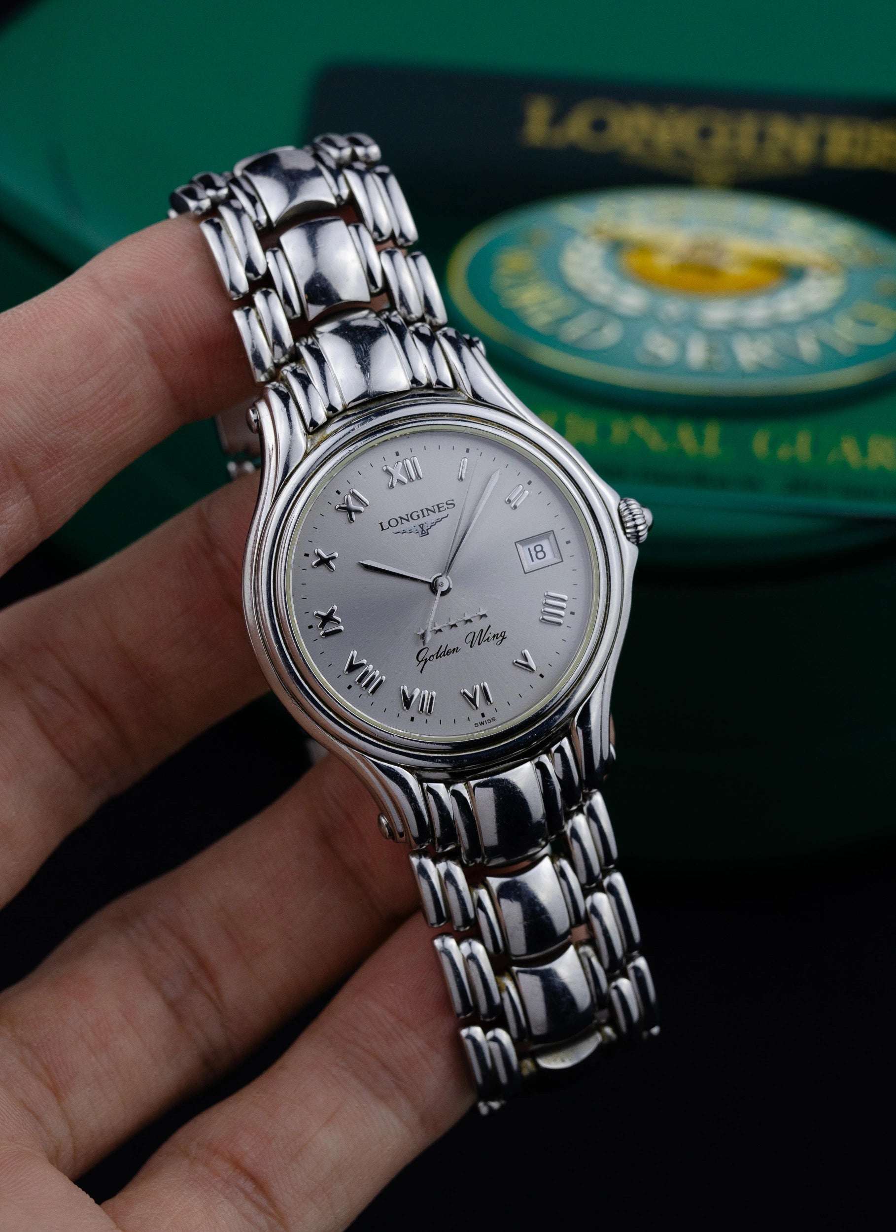 1997 Longines Golden Wing L3.606.4 Full Set