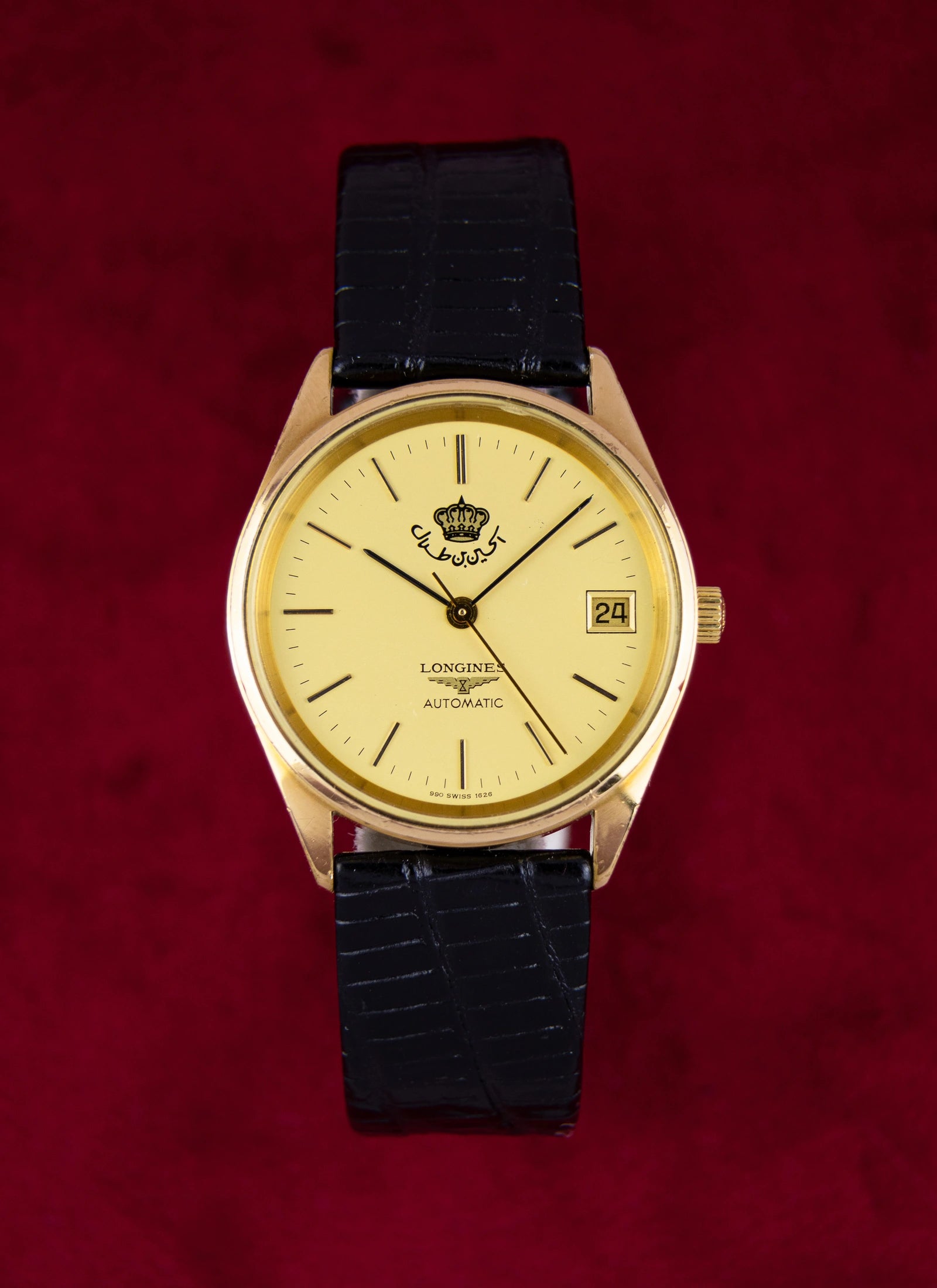 1980s Longines King Hussein 1626 cal. L990.1