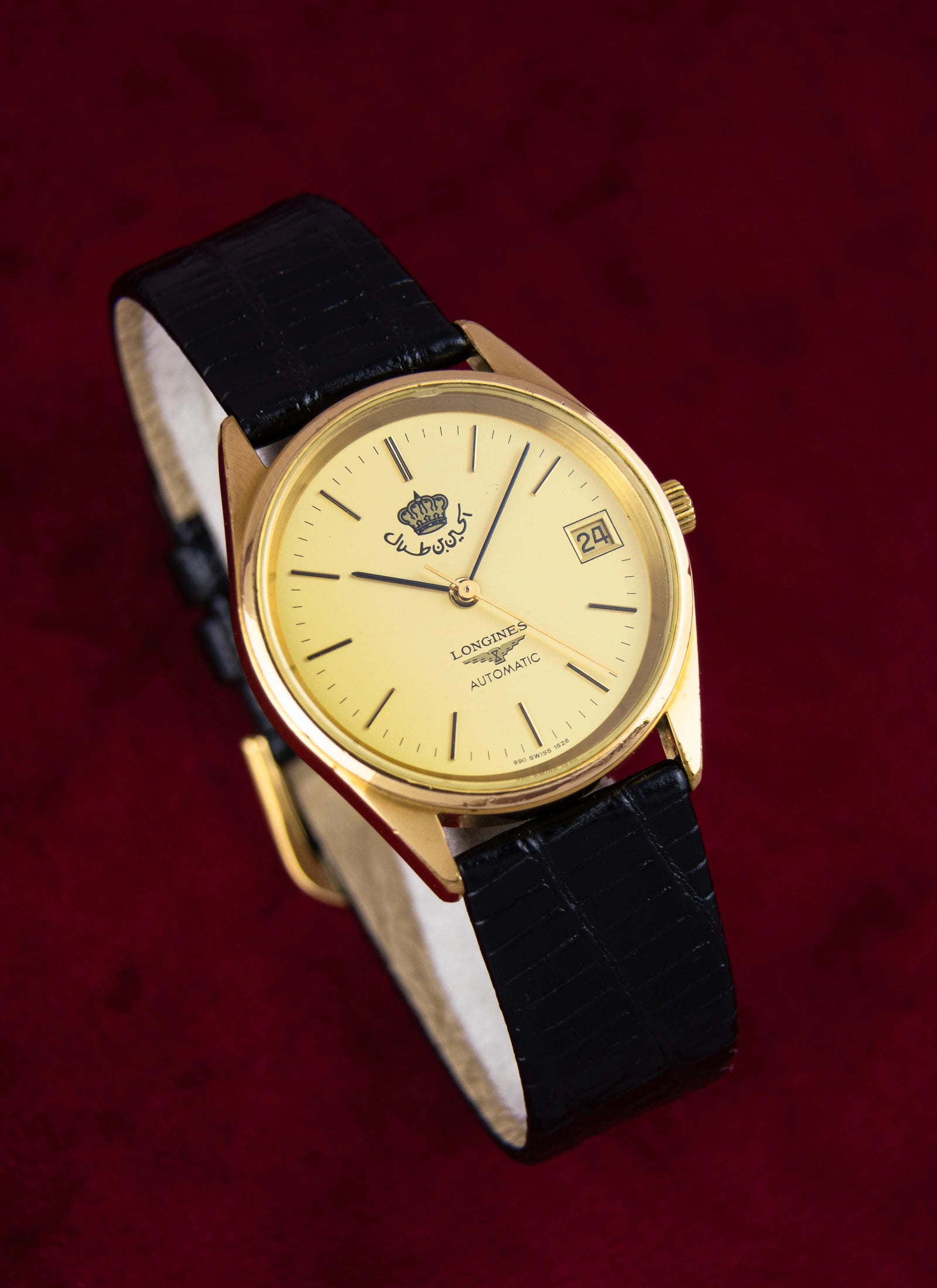 1980s Longines King Hussein 1626 cal. L990.1