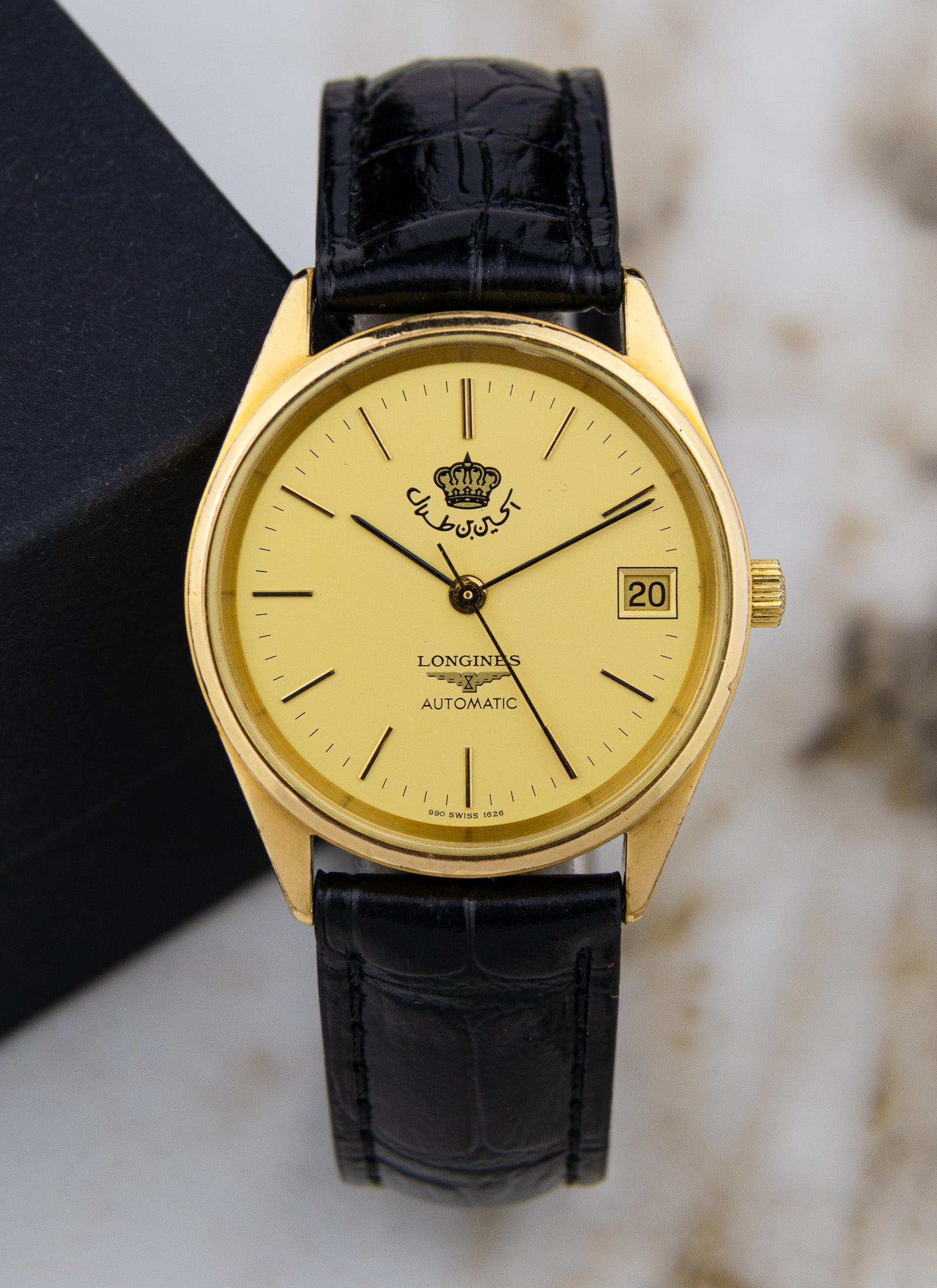 1980s Longines King Hussein 1626 cal. L990.1