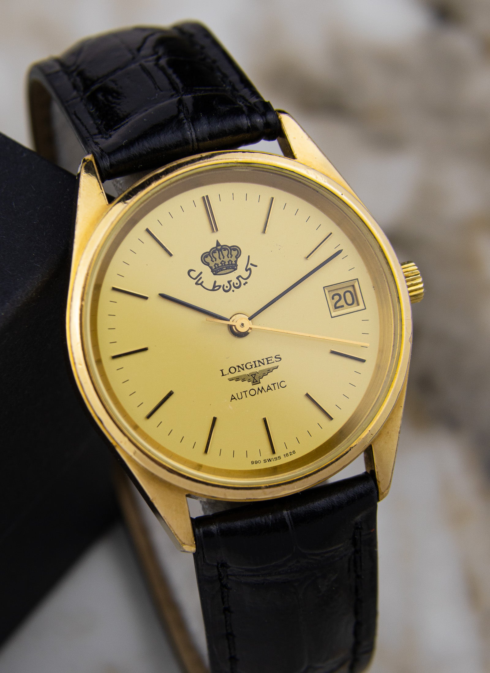 1980s Longines King Hussein 1626 cal. L990.1