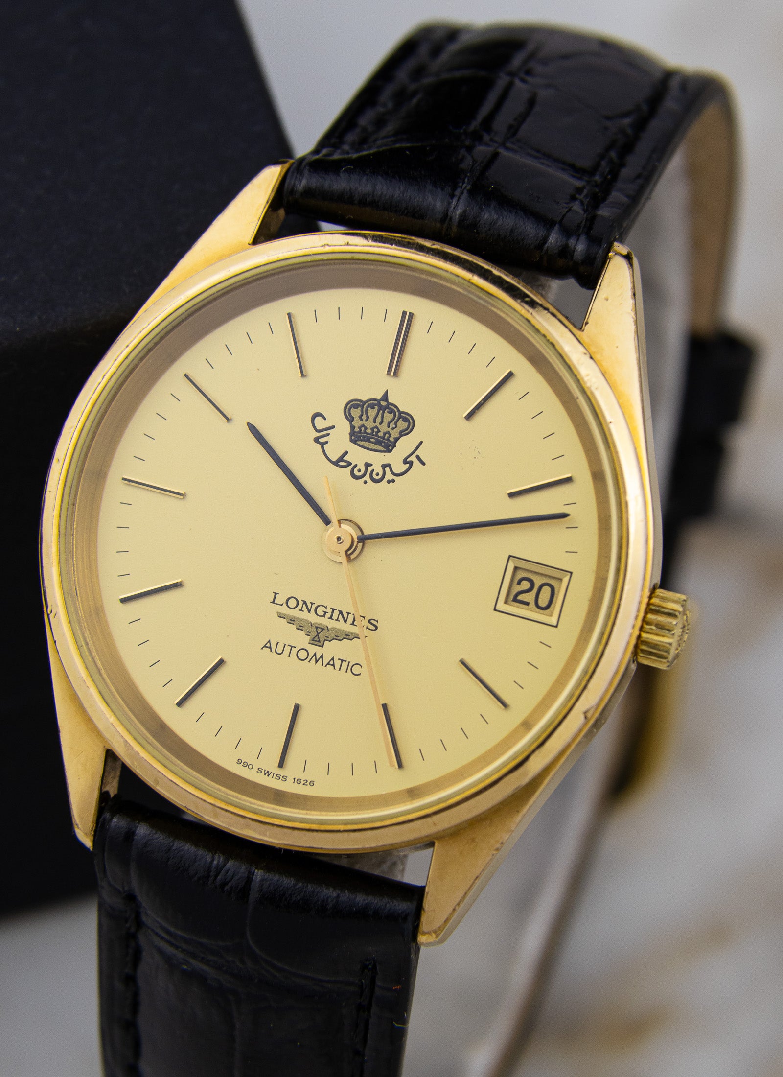 1980s Longines King Hussein 1626 cal. L990.1