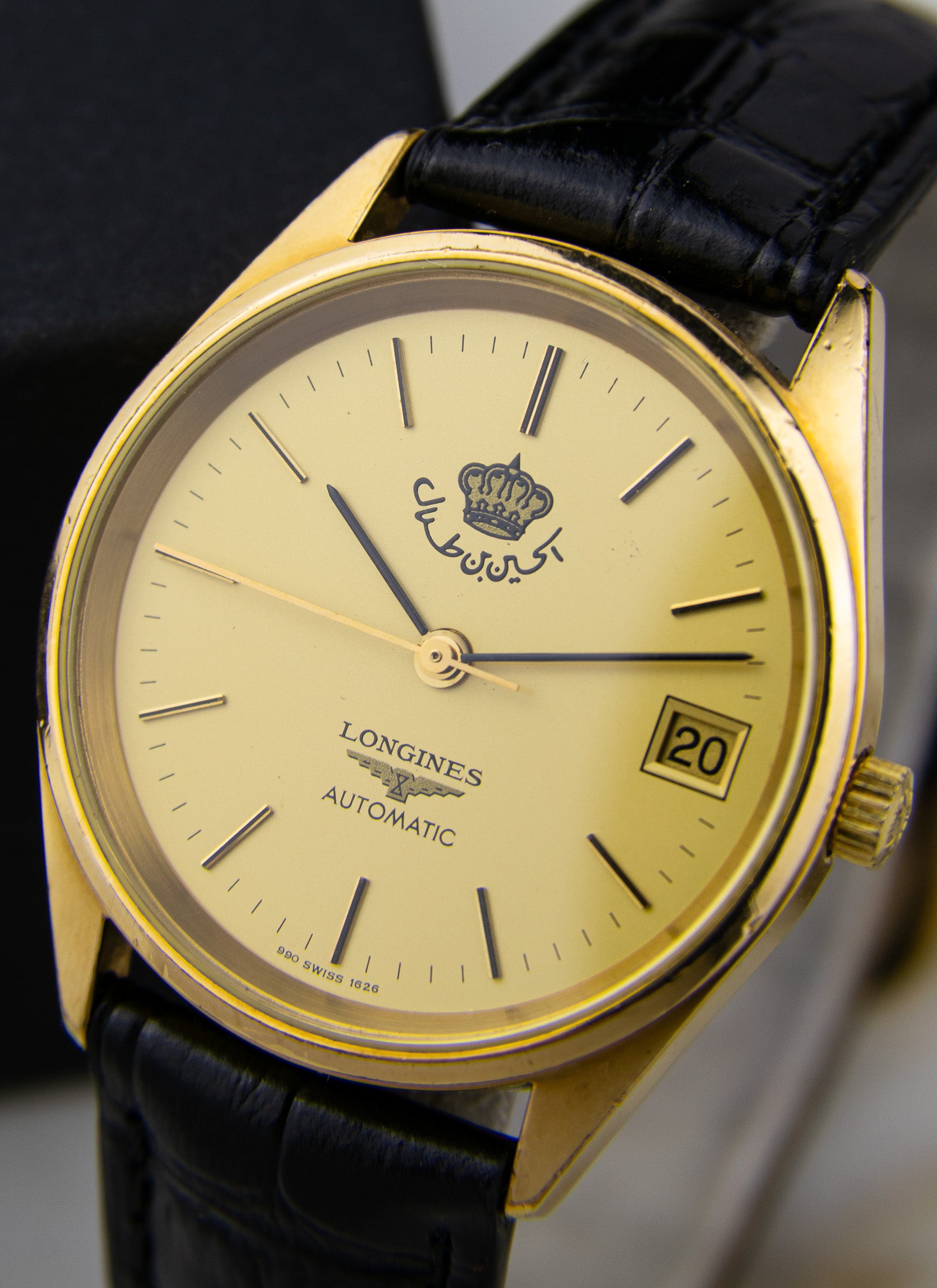 1980s Longines King Hussein 1626 cal. L990.1