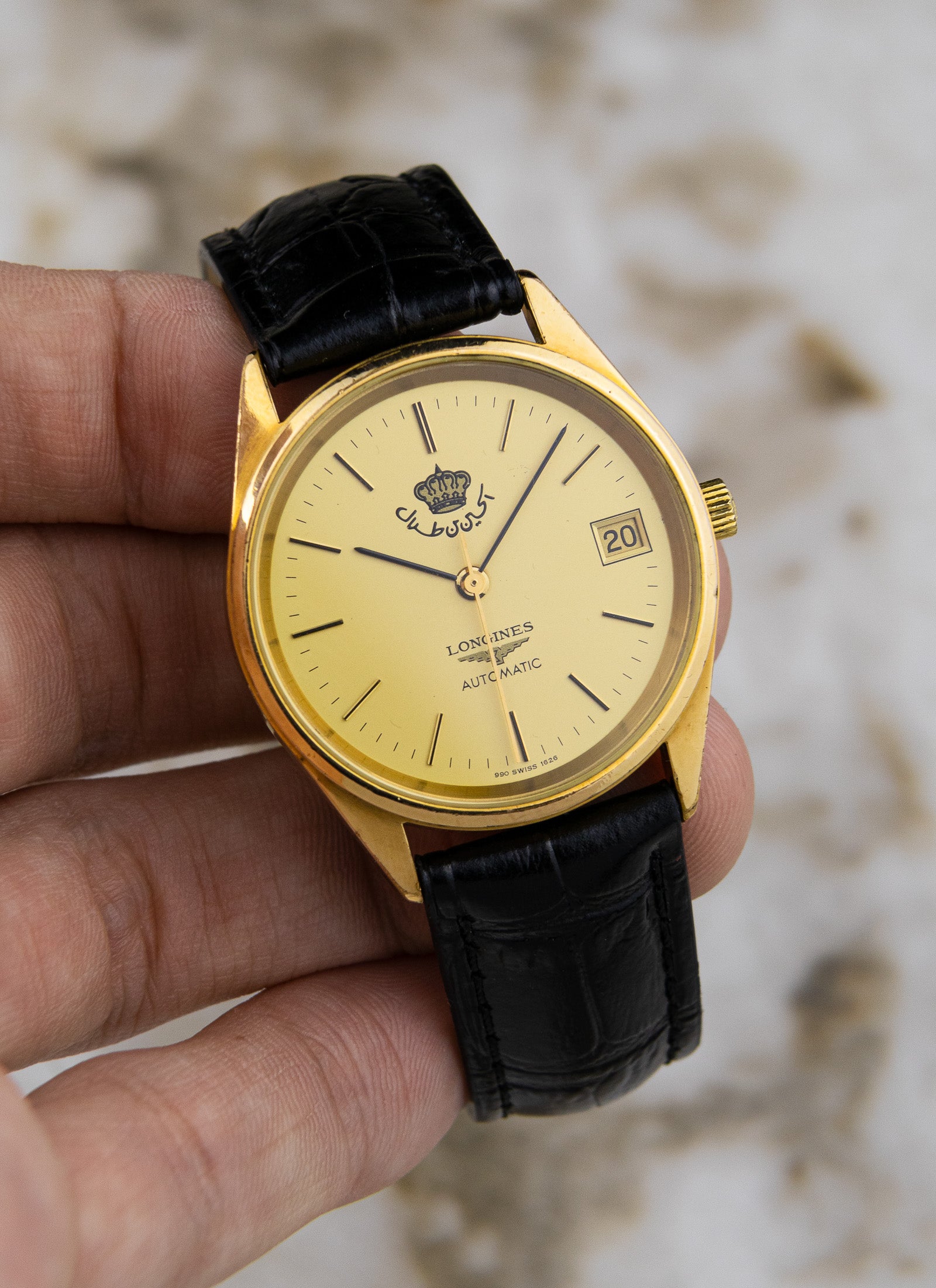 1980s Longines King Hussein 1626 cal. L990.1