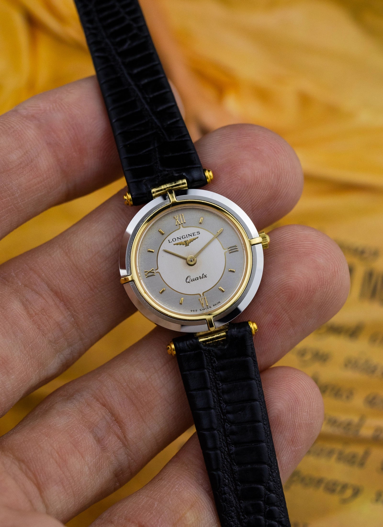 1980s Lady Longines Quartz 6606 962 cal. L962.2