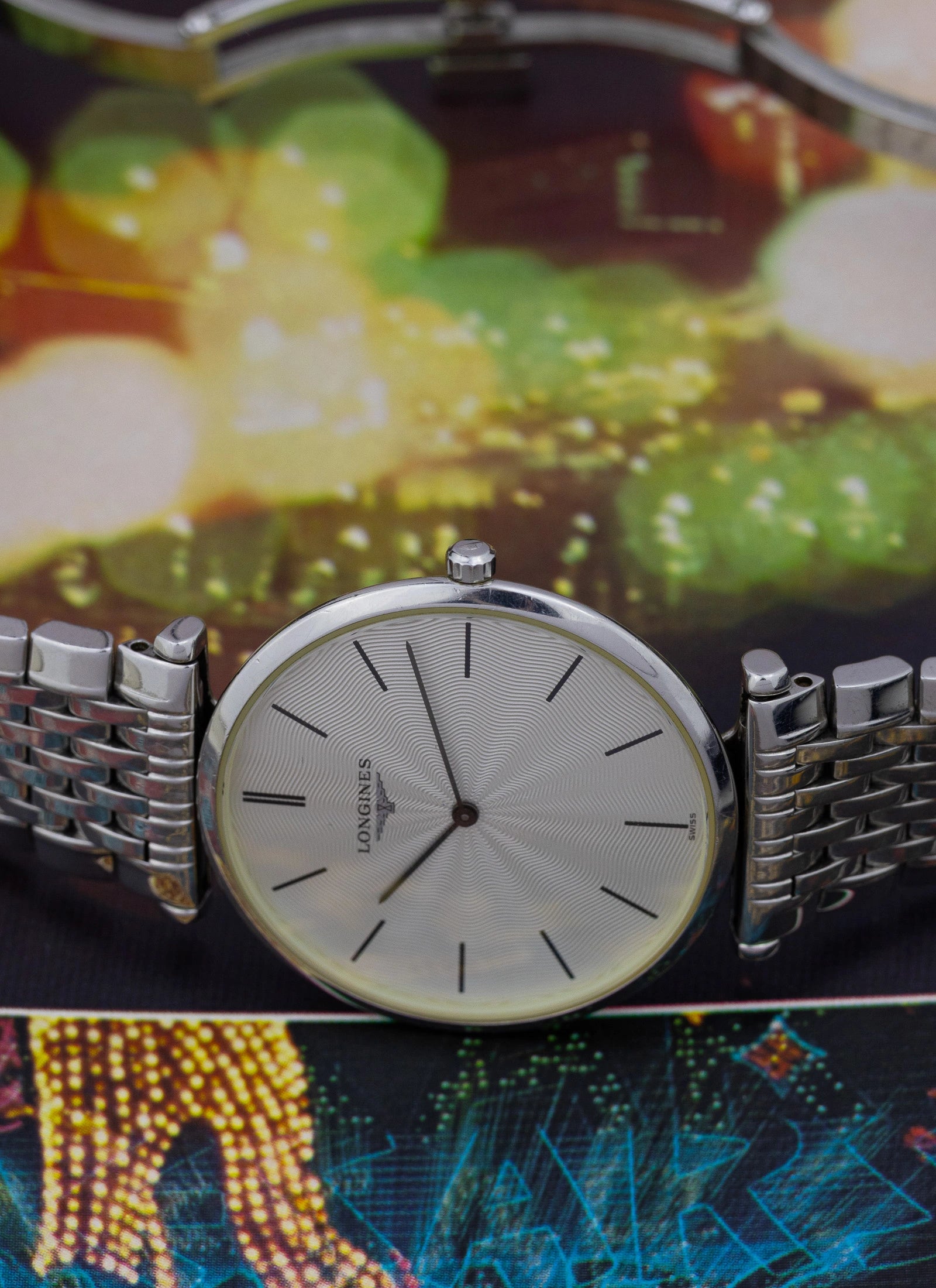1990s Longines La Grande Classique Guilloche L4.709.4 cal. L.420.1