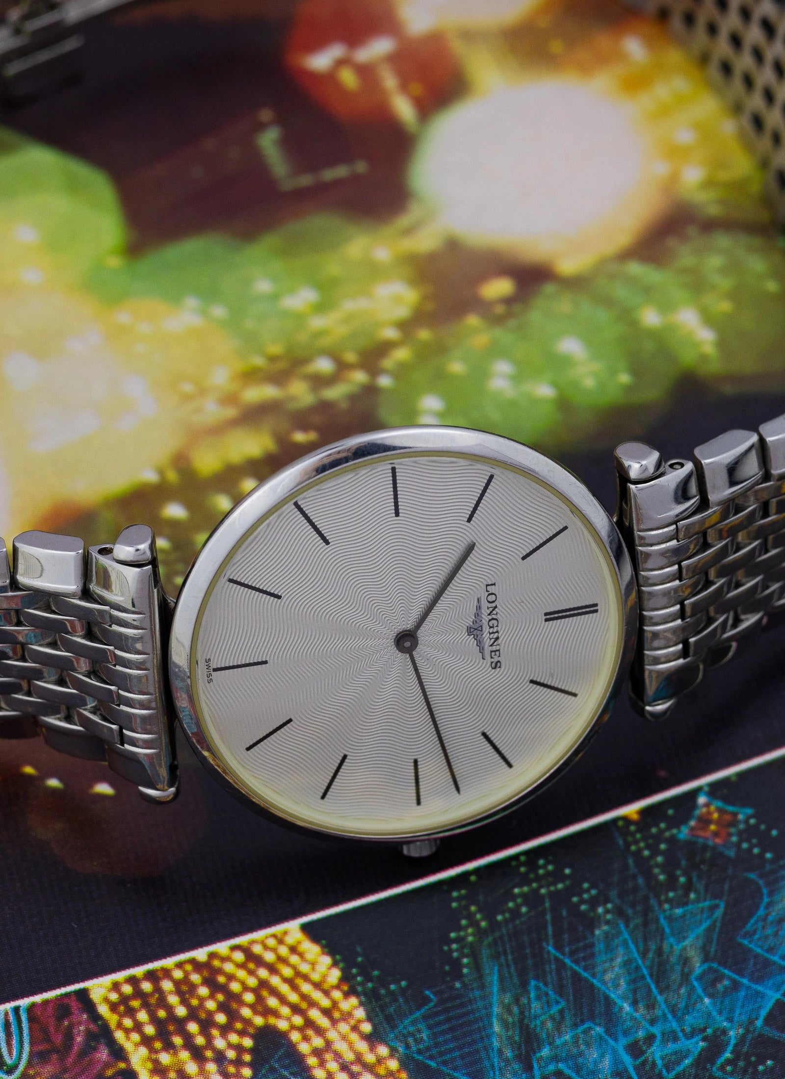 1990s Longines La Grande Classique Guilloche L4.709.4 cal. L.420.1