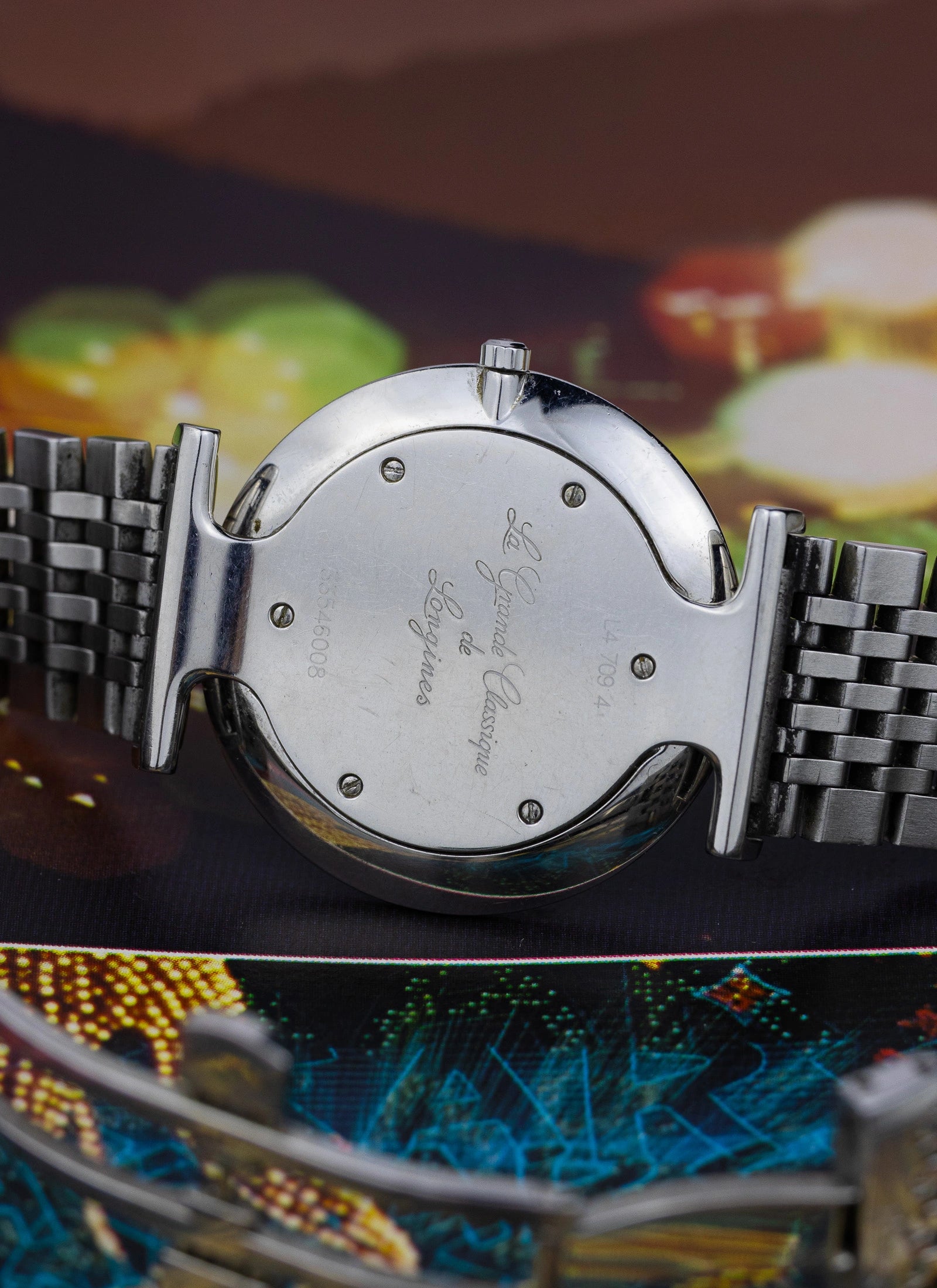 1990s Longines La Grande Classique Guilloche L4.709.4 cal. L.420.1