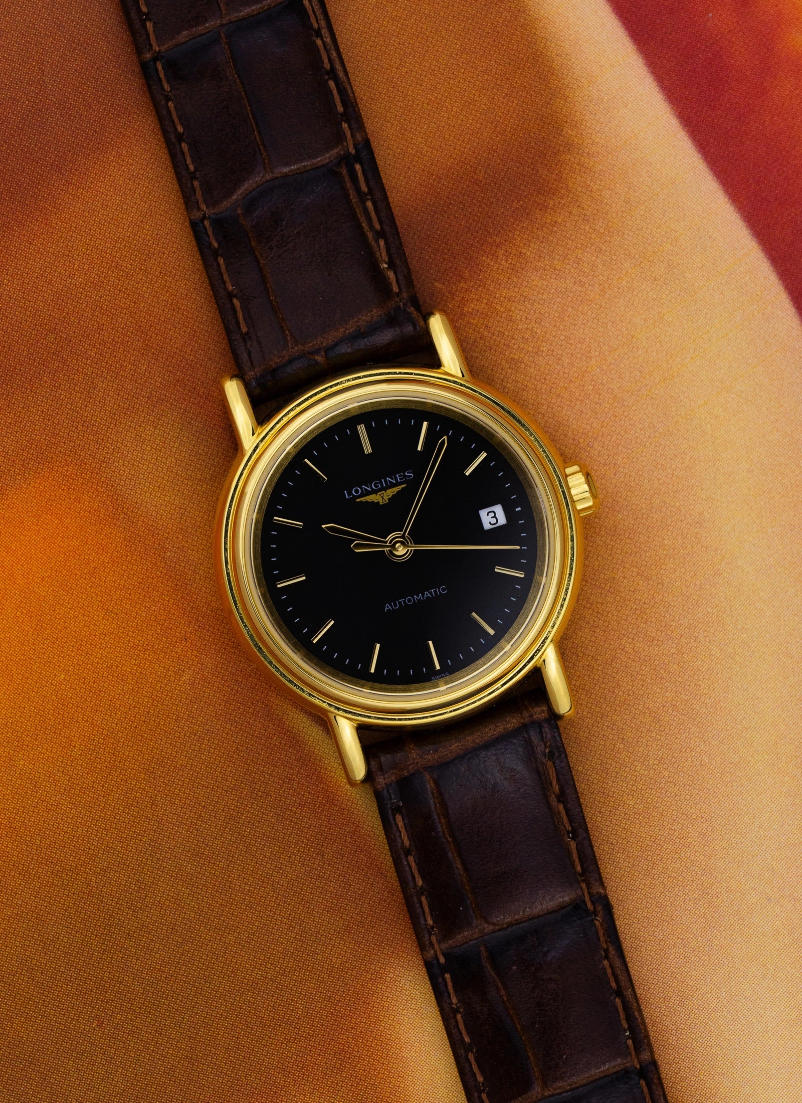 2000s Lady Longines Presence Black Dial L4.321.2 cal. L561.4