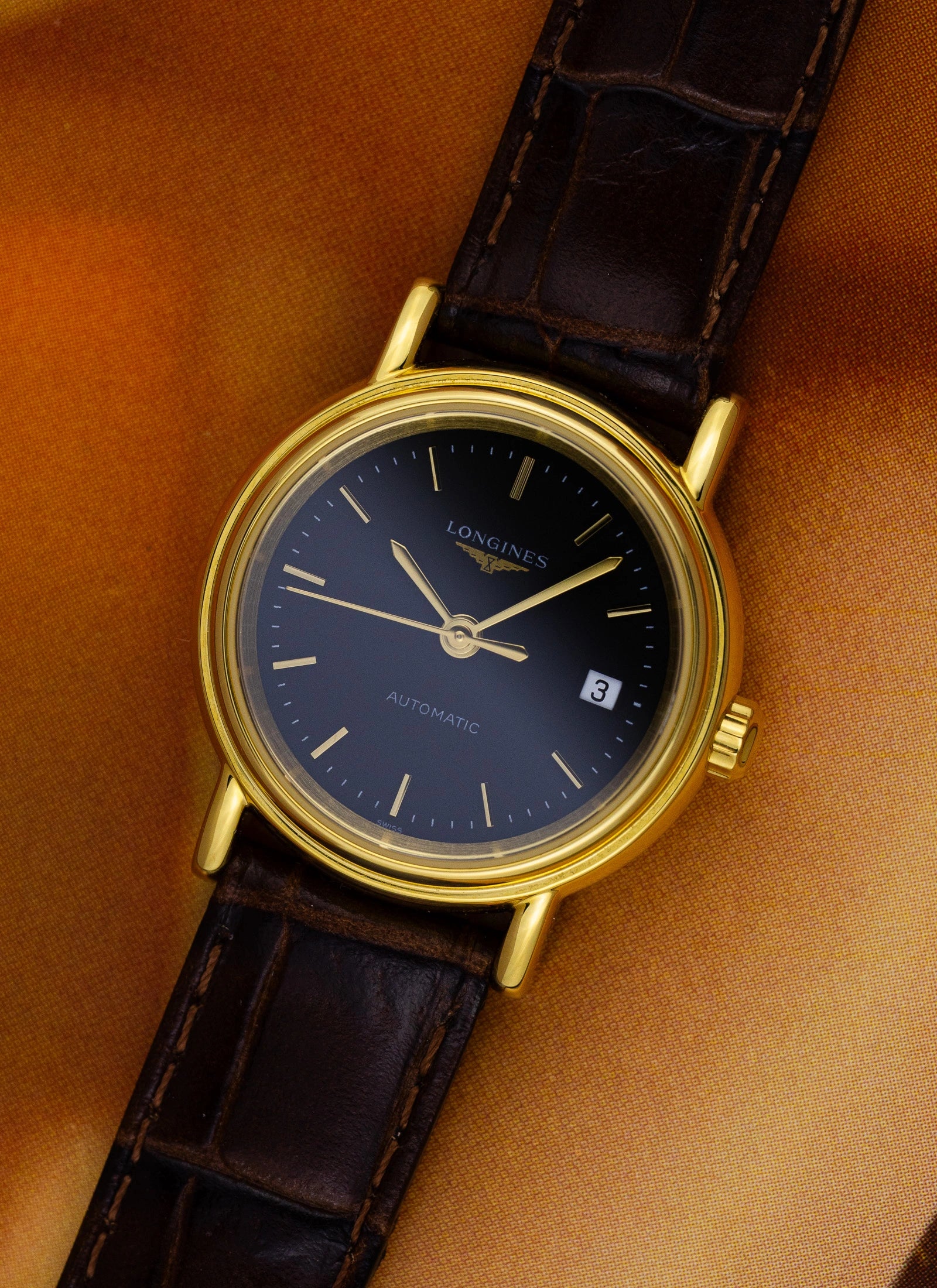 2000s Lady Longines Presence Black Dial L4.321.2 cal. L561.4