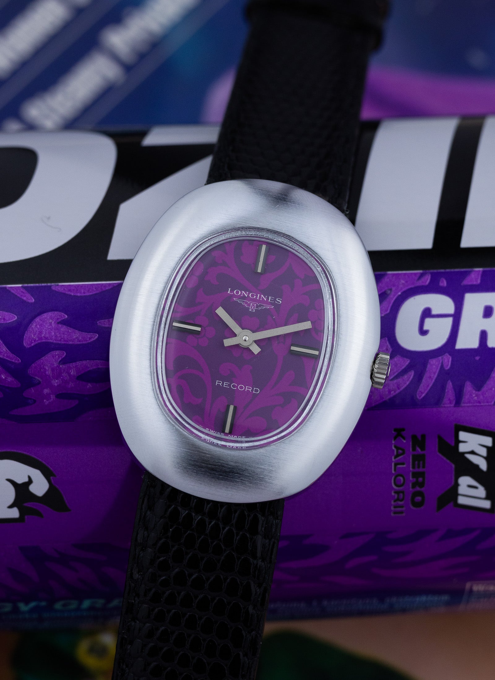 1970s Longines Record NOS Box