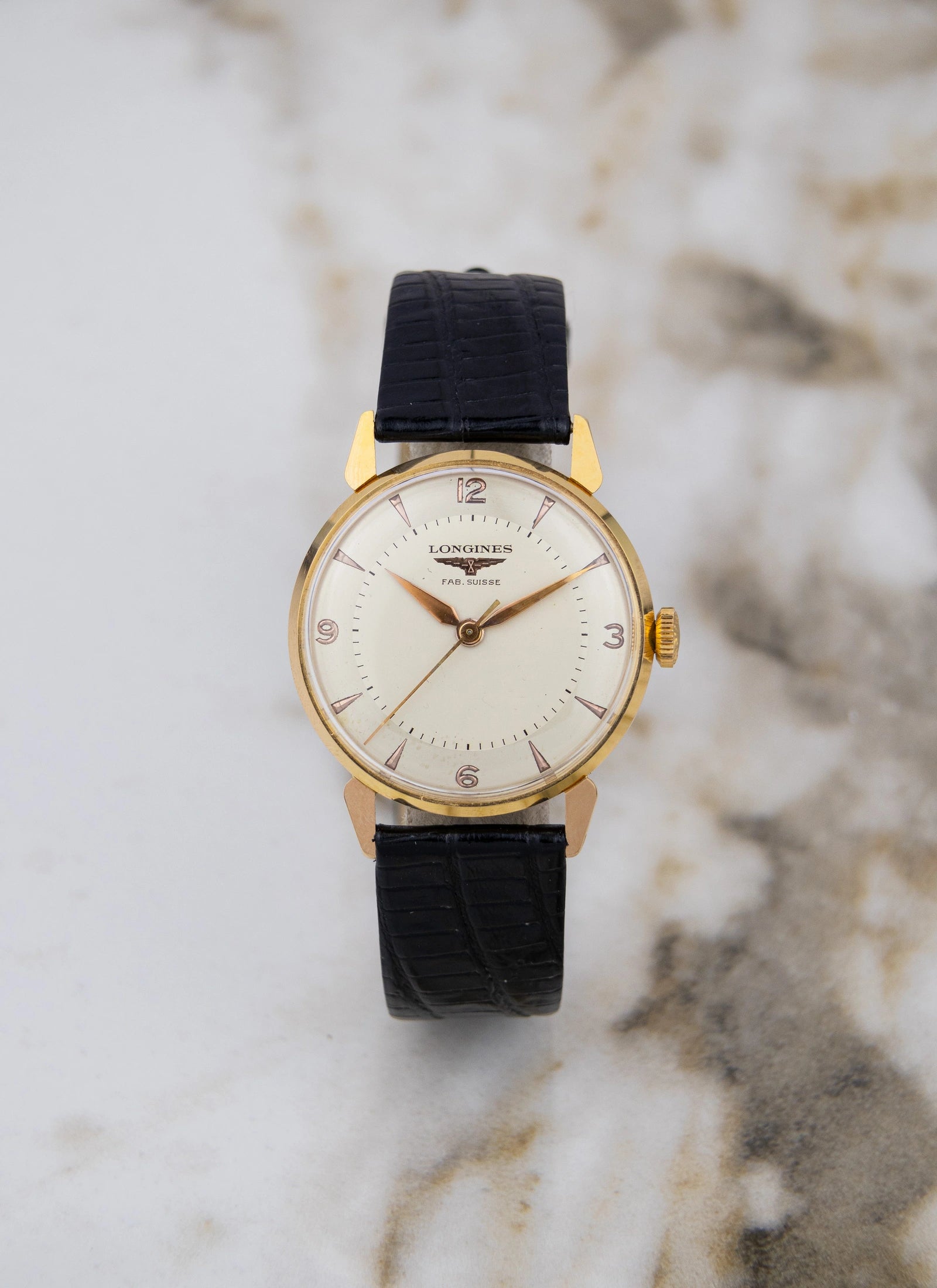 1953 18K Longines Fab. Suisse cal. 27MS