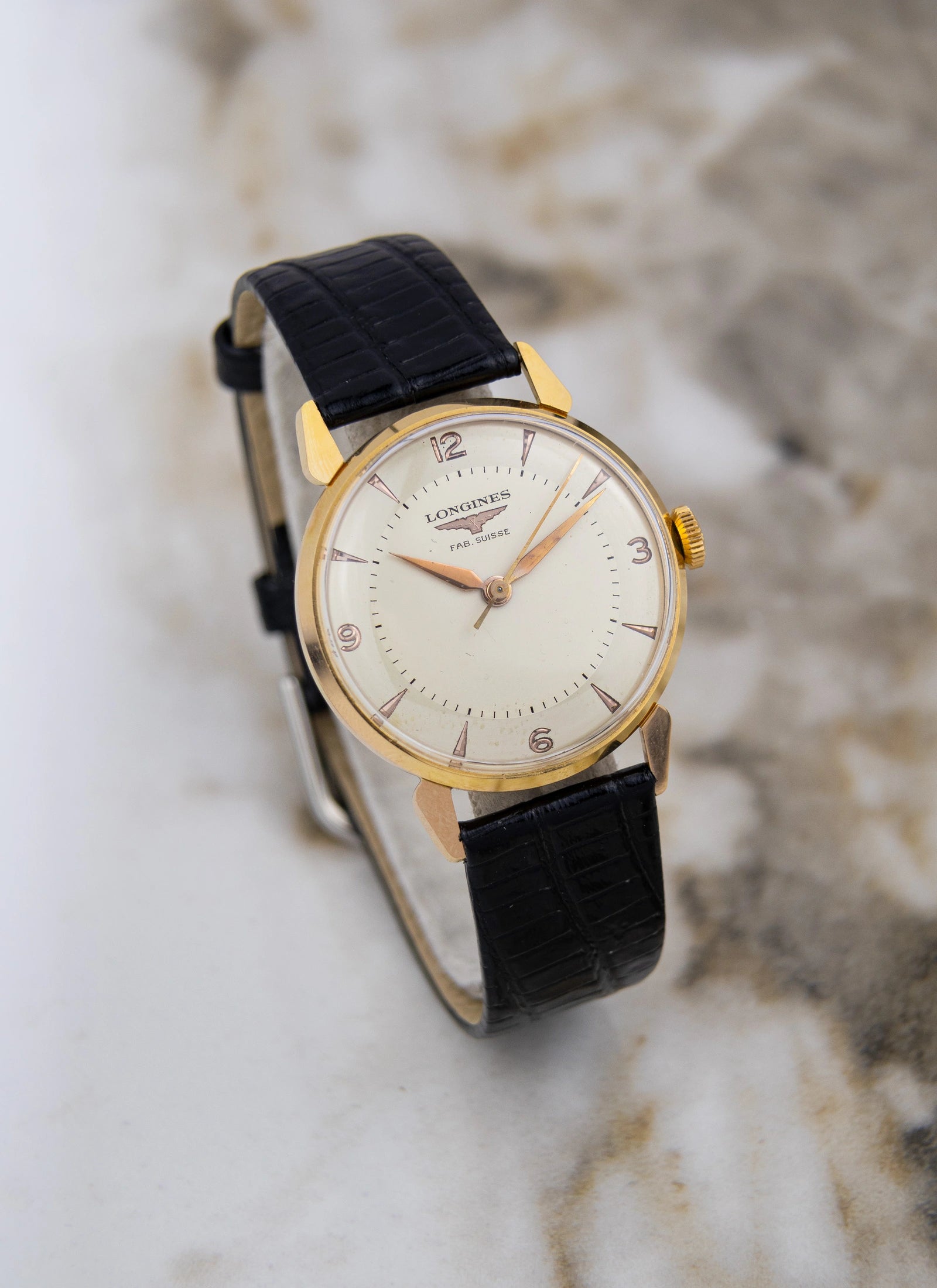 1953 18K Longines Fab. Suisse cal. 27MS