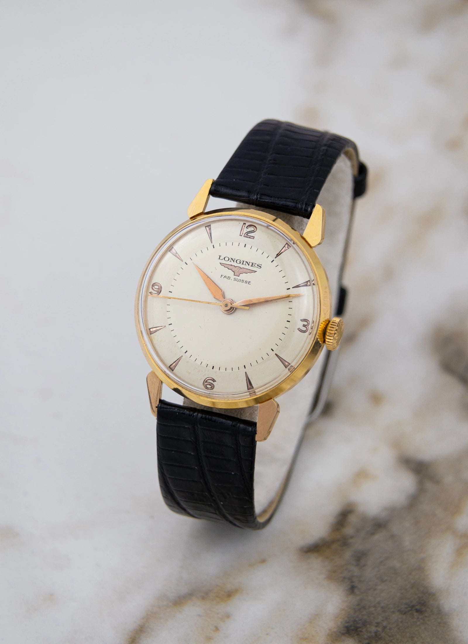 1953 18K Longines Fab. Suisse cal. 27MS