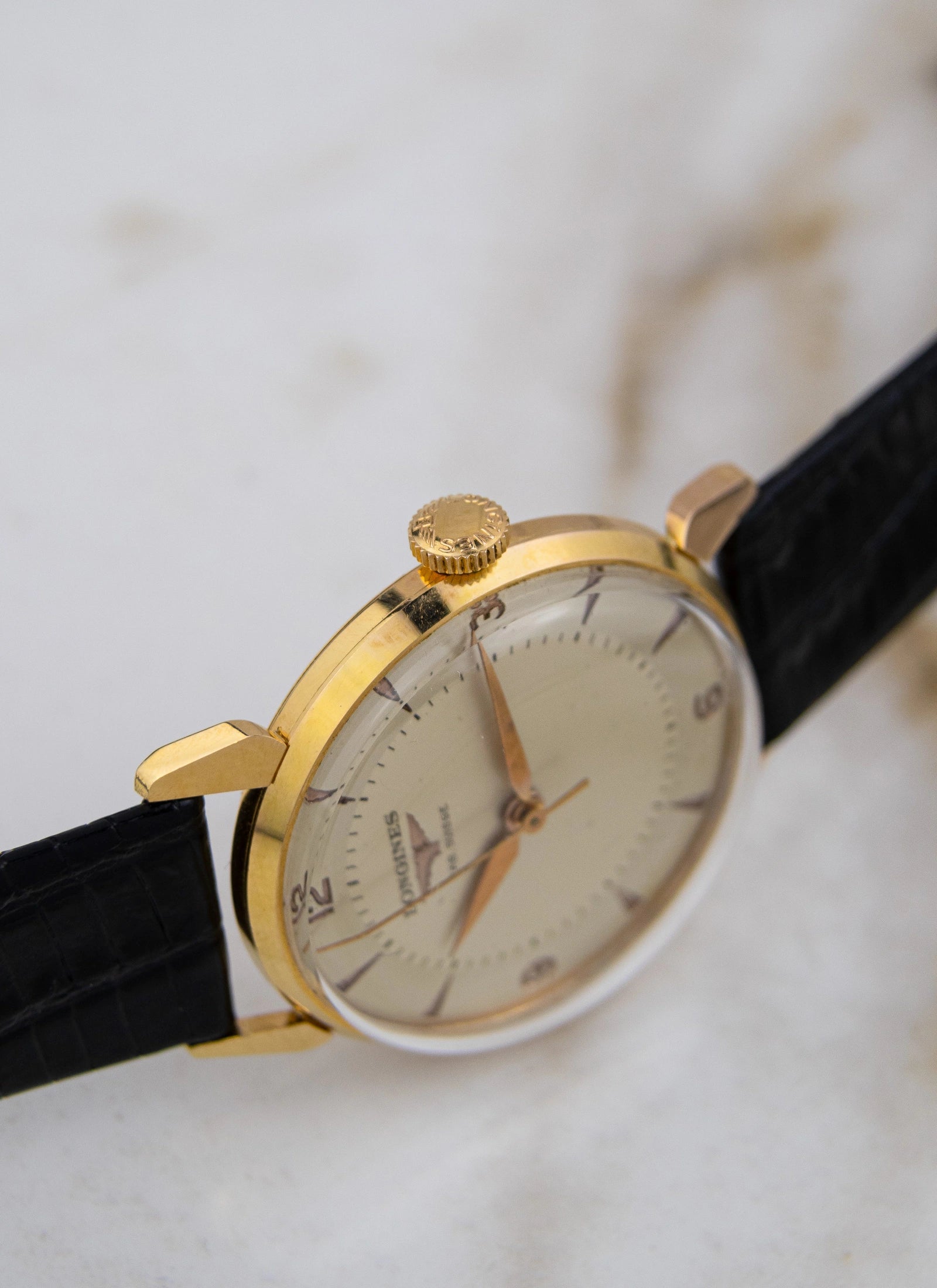 1953 18K Longines Fab. Suisse cal. 27MS