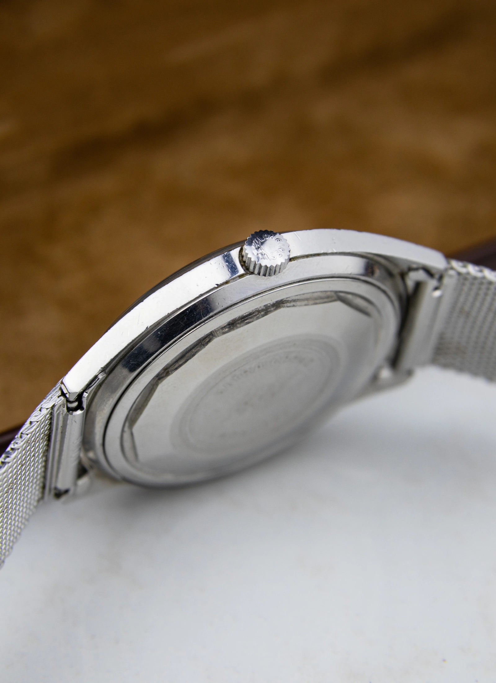 1970s Longines Ultra Chron 8301 Grey Crosshair Dial