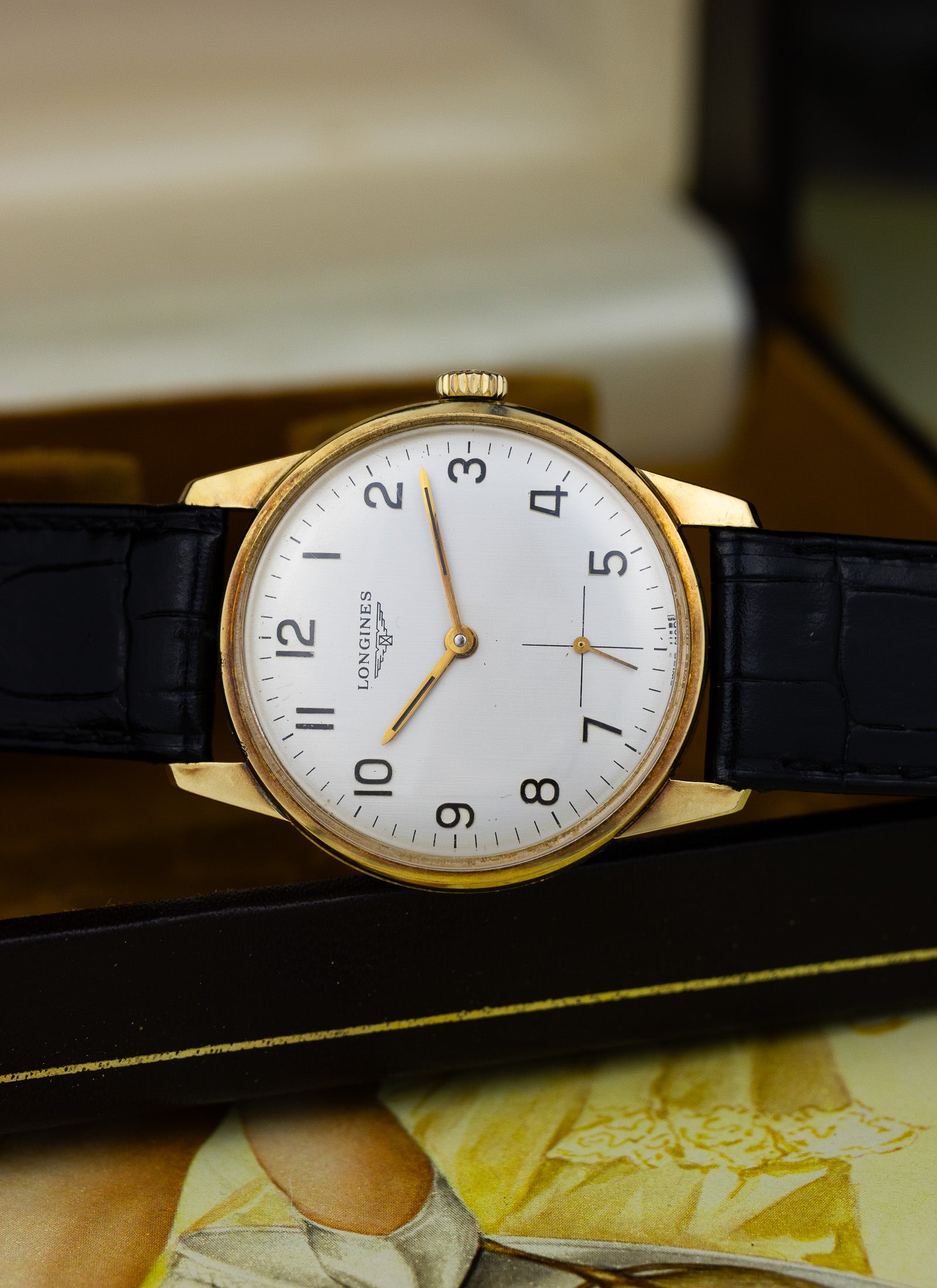 1974 9K Longines 79664 cal. 6922 Serviced Box