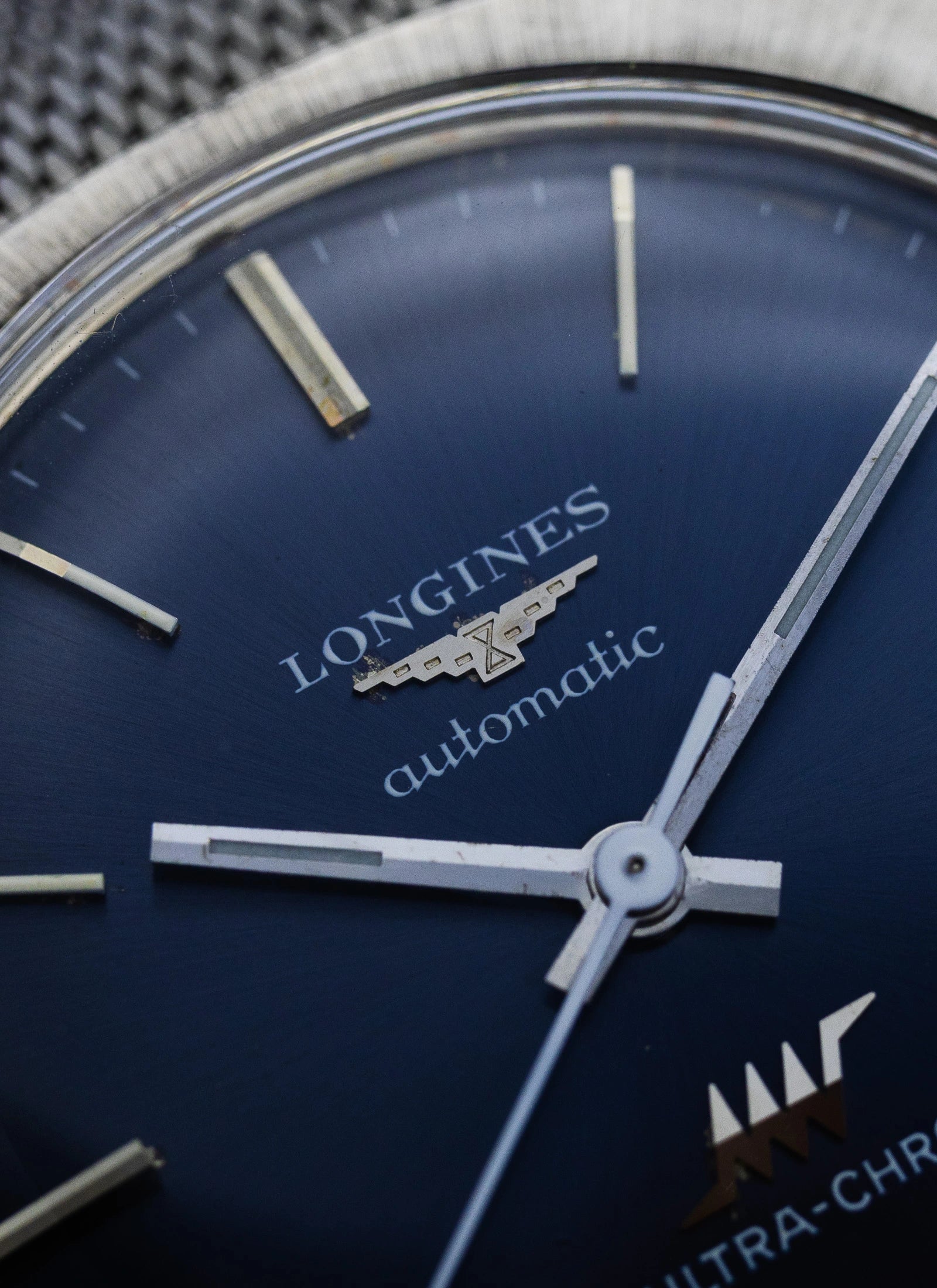 1974 Longines Ultra-Chron Navy Dial 7851 15 cal. 6651