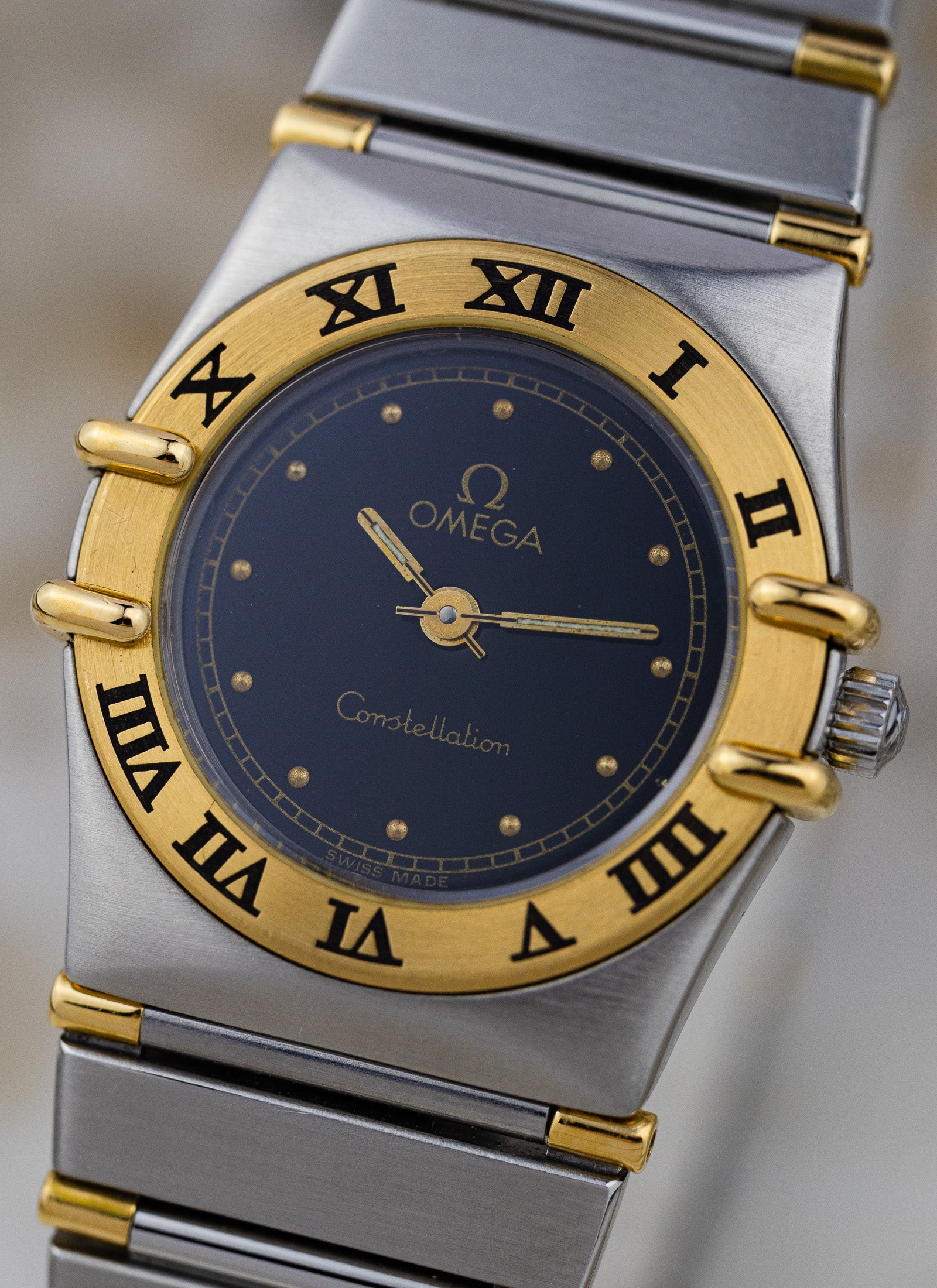 1990 Omega Constellation Manhattan Ref 795.1080 Cal. 1455