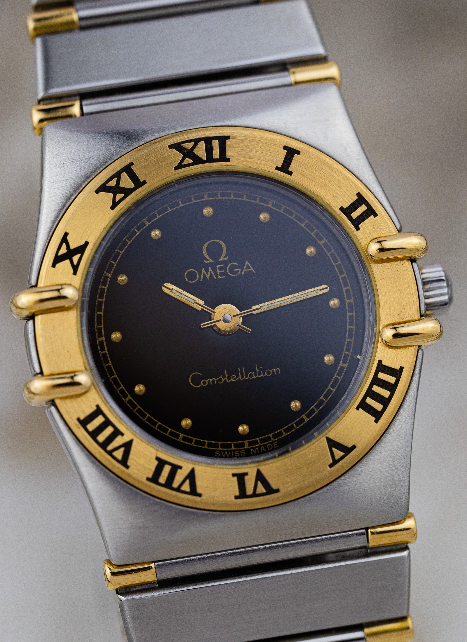 1990 Omega Constellation Manhattan Ref 795.1080 Cal. 1455