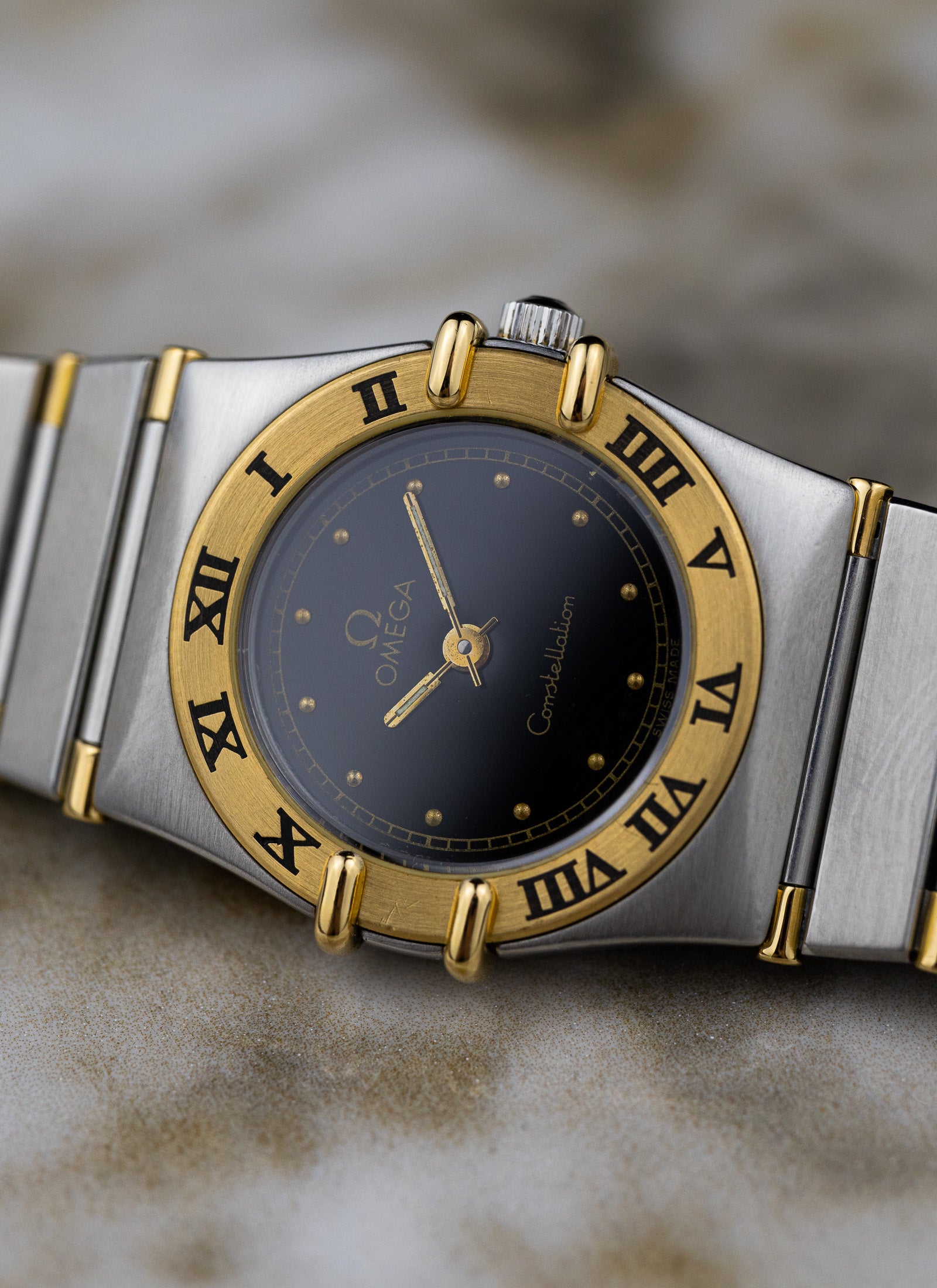 1990 Omega Constellation Manhattan Ref 795.1080 Cal. 1455