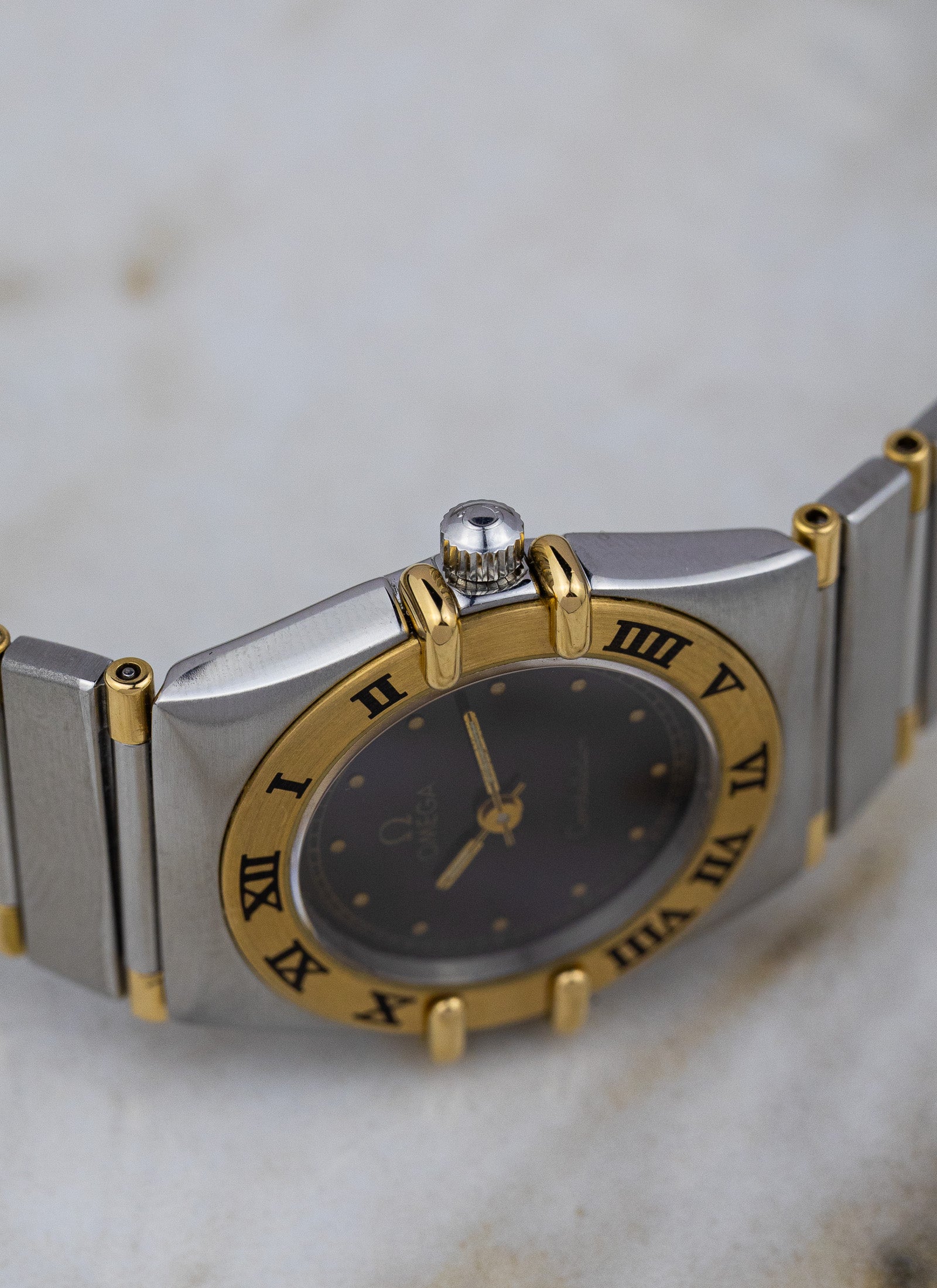 1990 Omega Constellation Manhattan Ref 795.1080 Cal. 1455