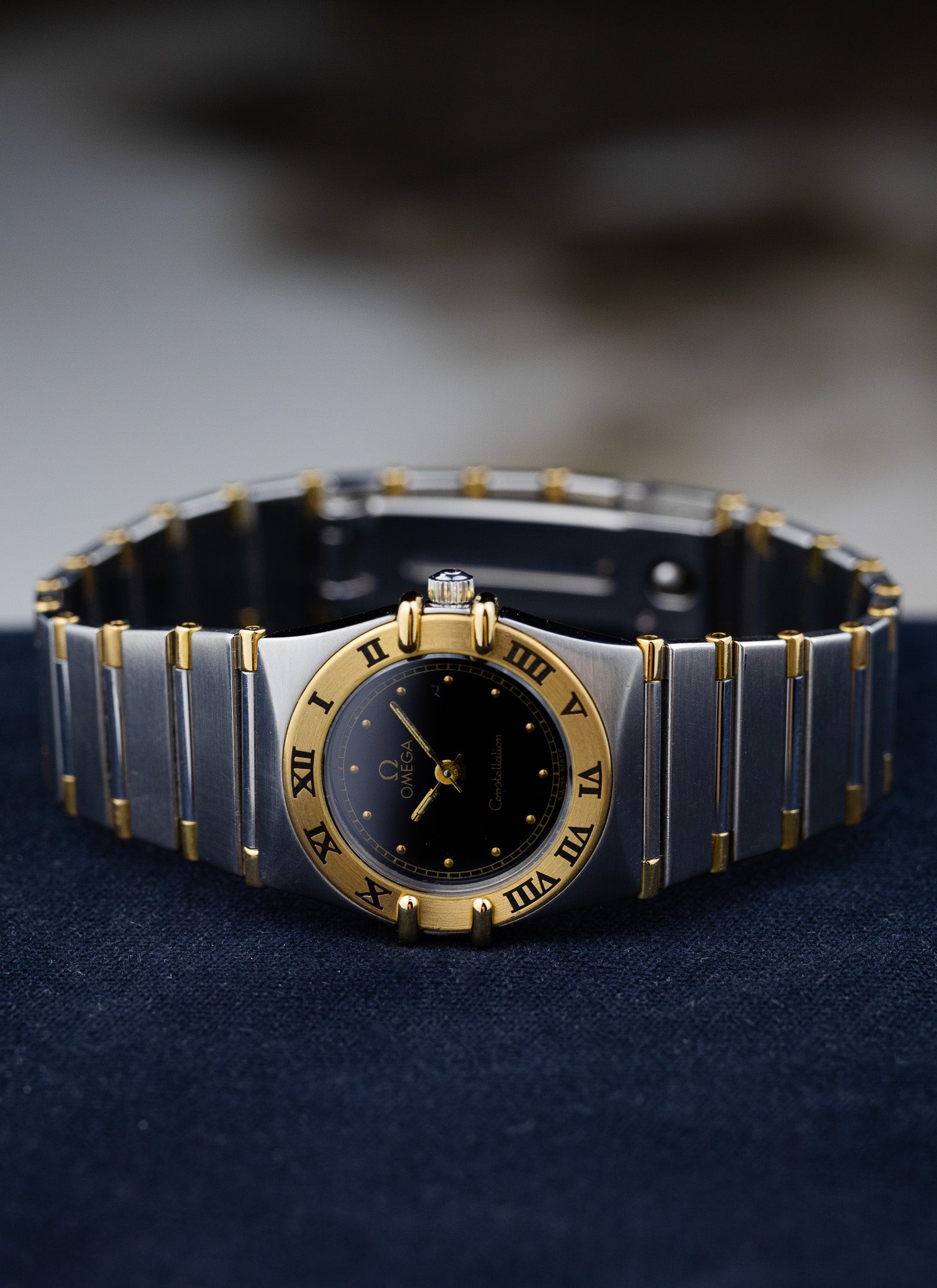 1990 Omega Constellation Manhattan Ref 795.1080 Cal. 1455