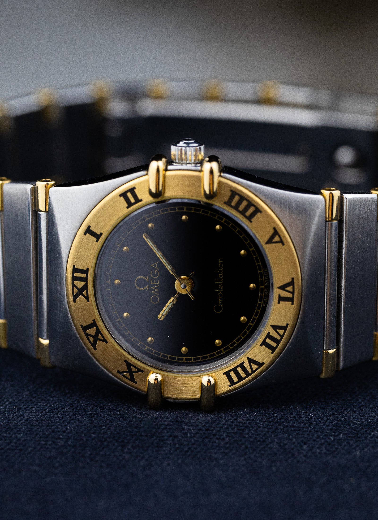 1990 Omega Constellation Manhattan Ref 795.1080 Cal. 1455