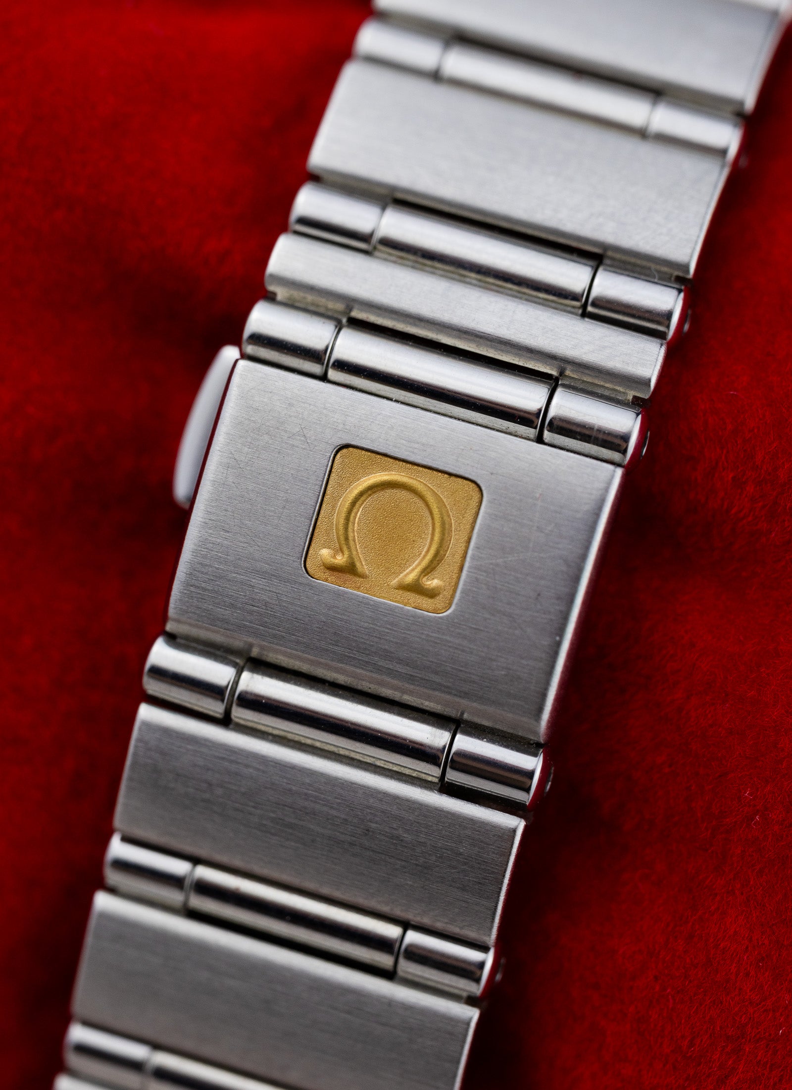 1998 Lady Omega Constellation Blue Dial 795.1203 cal. 1456 Full Set