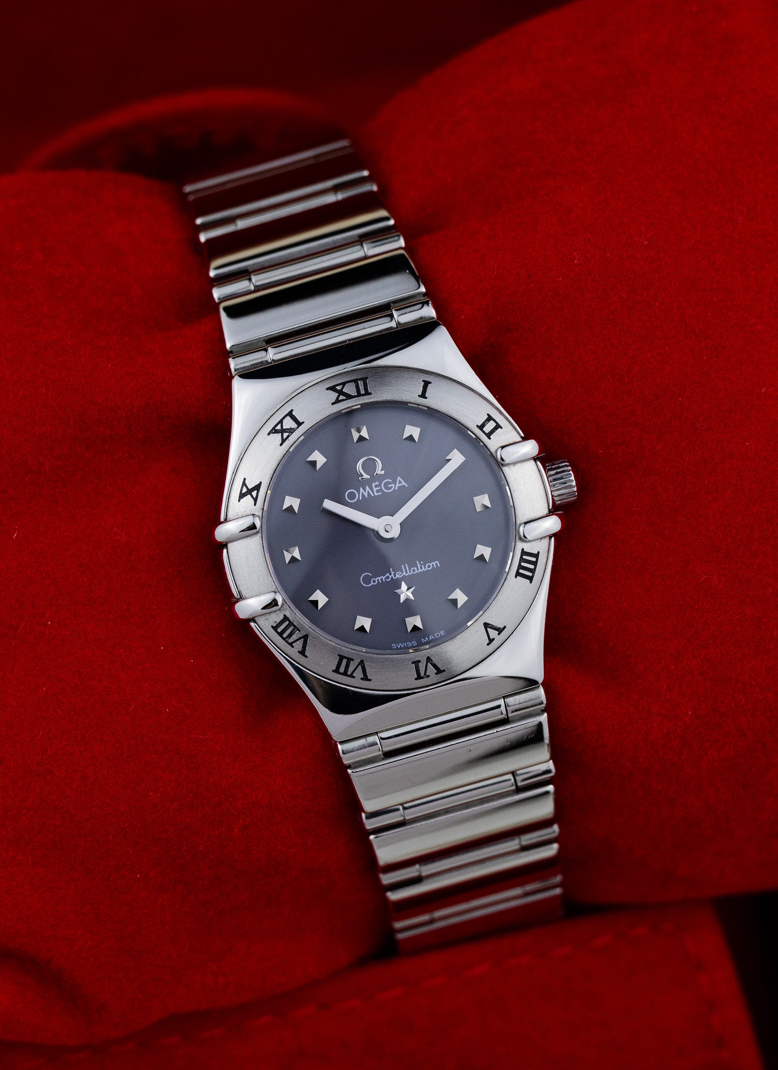 2010s Lady Omega Constellation My Choice Gray Dial 795.1243 cal. 1456 Box