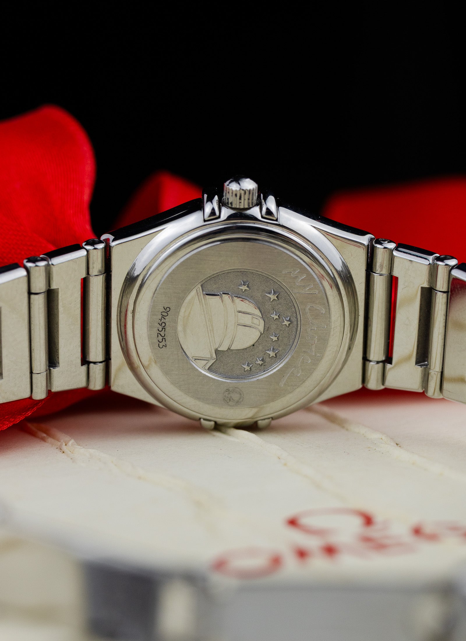 2010s Lady Omega Constellation My Choice Gray Dial 795.1243 cal. 1456 Box