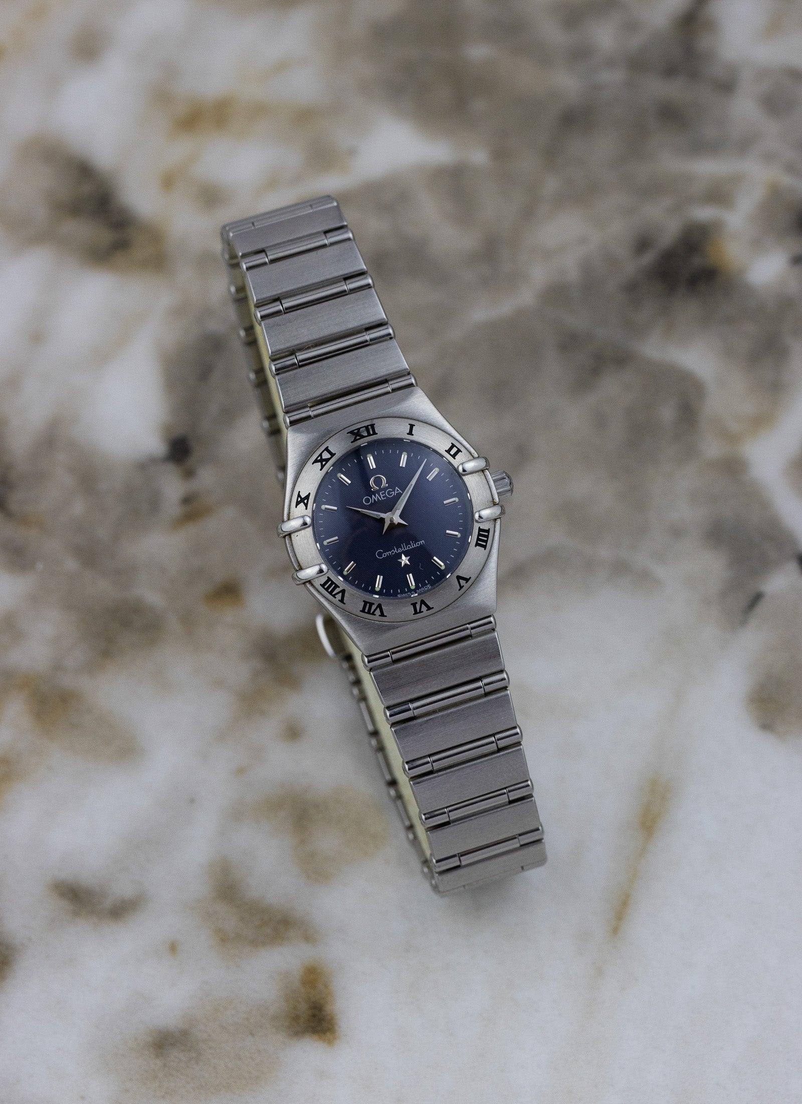 1998 Lady Omega Constellation Grey Dial 795.1203 cal. 1456