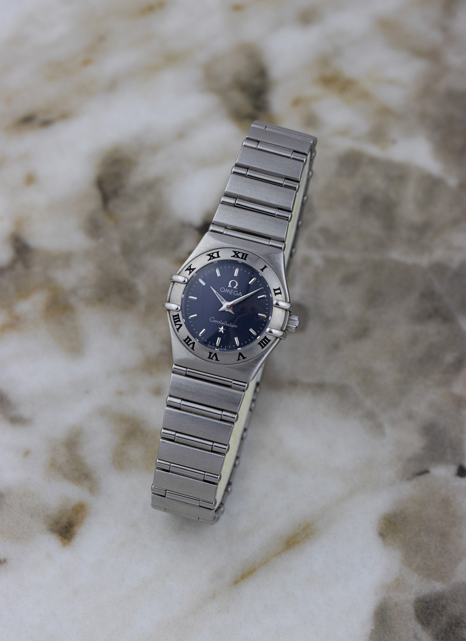 1998 Lady Omega Constellation Grey Dial 795.1203 cal. 1456