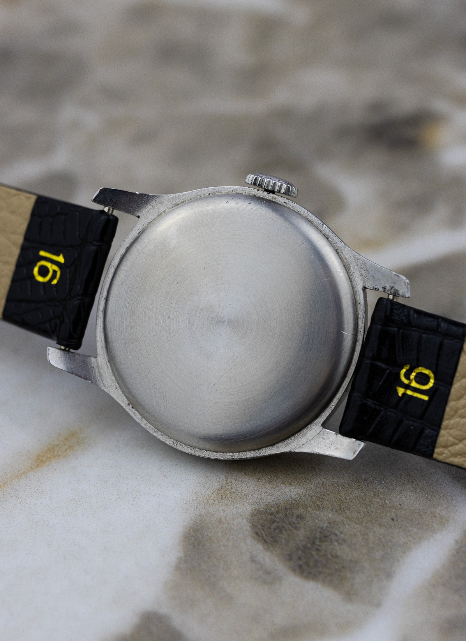 1940s Movado Chronometre Blued Hands