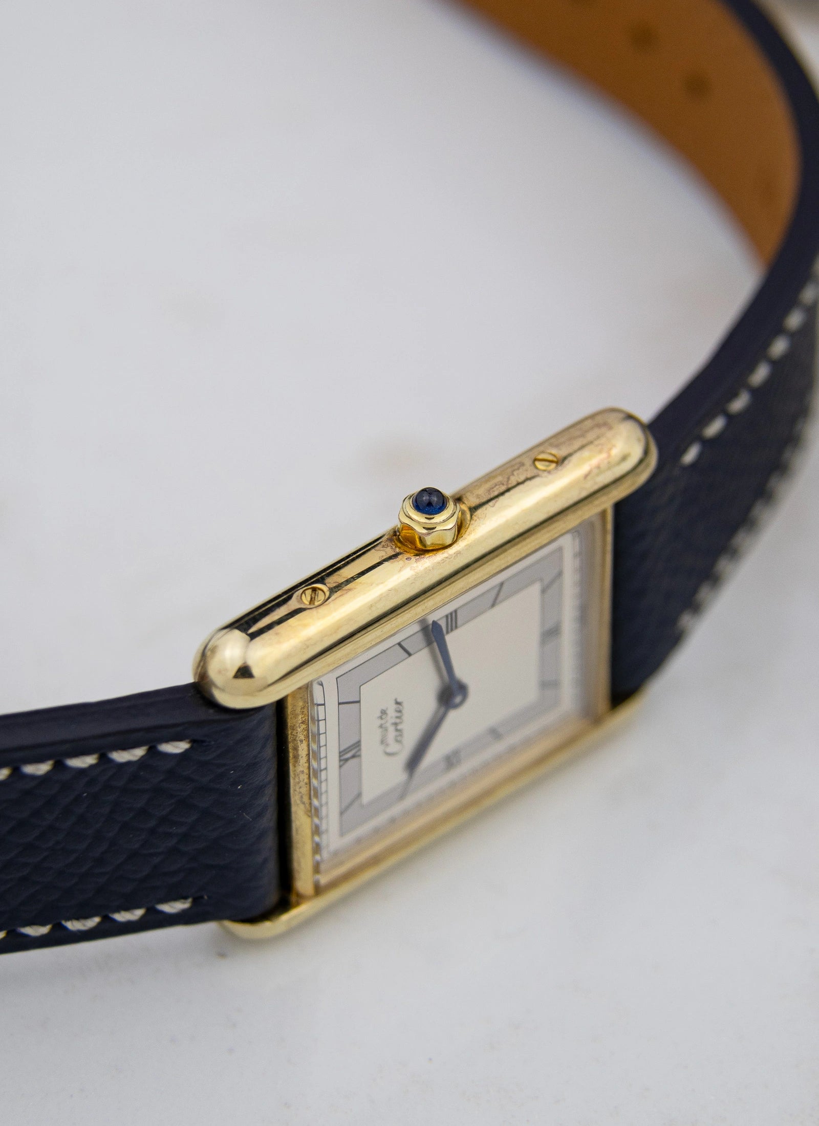 1990s Must de Cartier Tank Art Deco