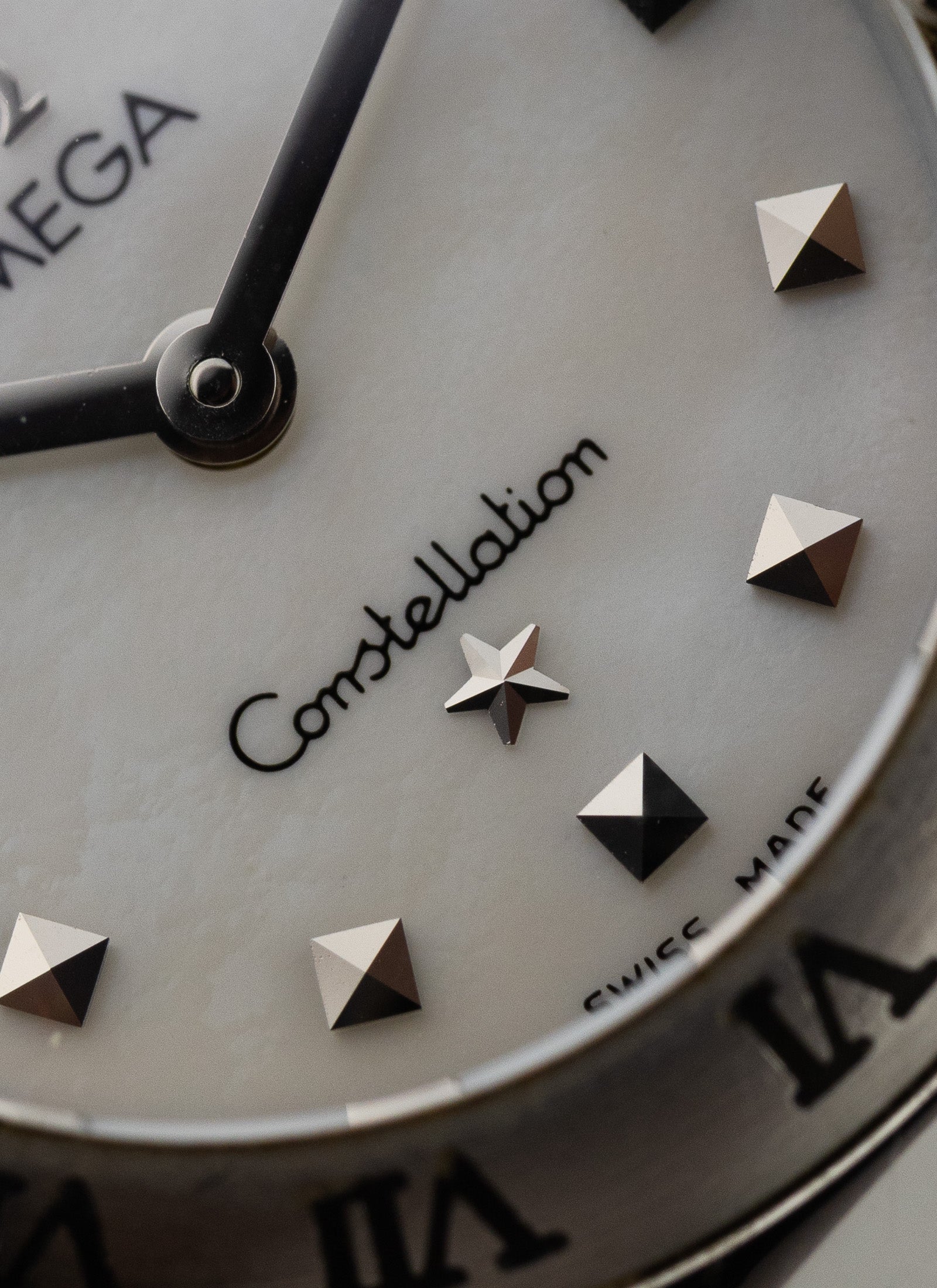 1998 Lady Omega Constellation My Choice MOP Dial 1561.71 Box
