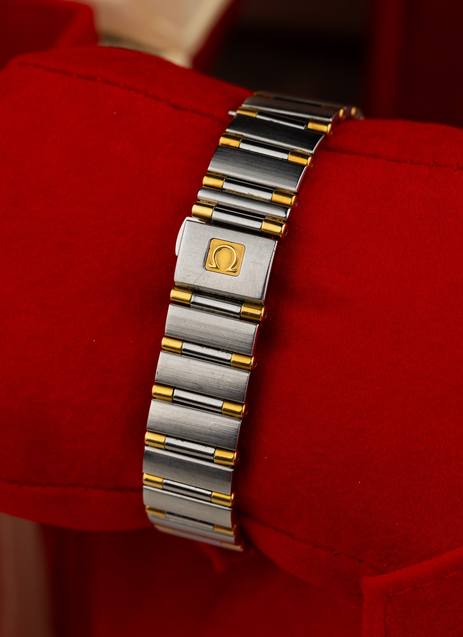 1998 Lady Omega Constellation Bicolor MOP Dial 1362.70 Full Set