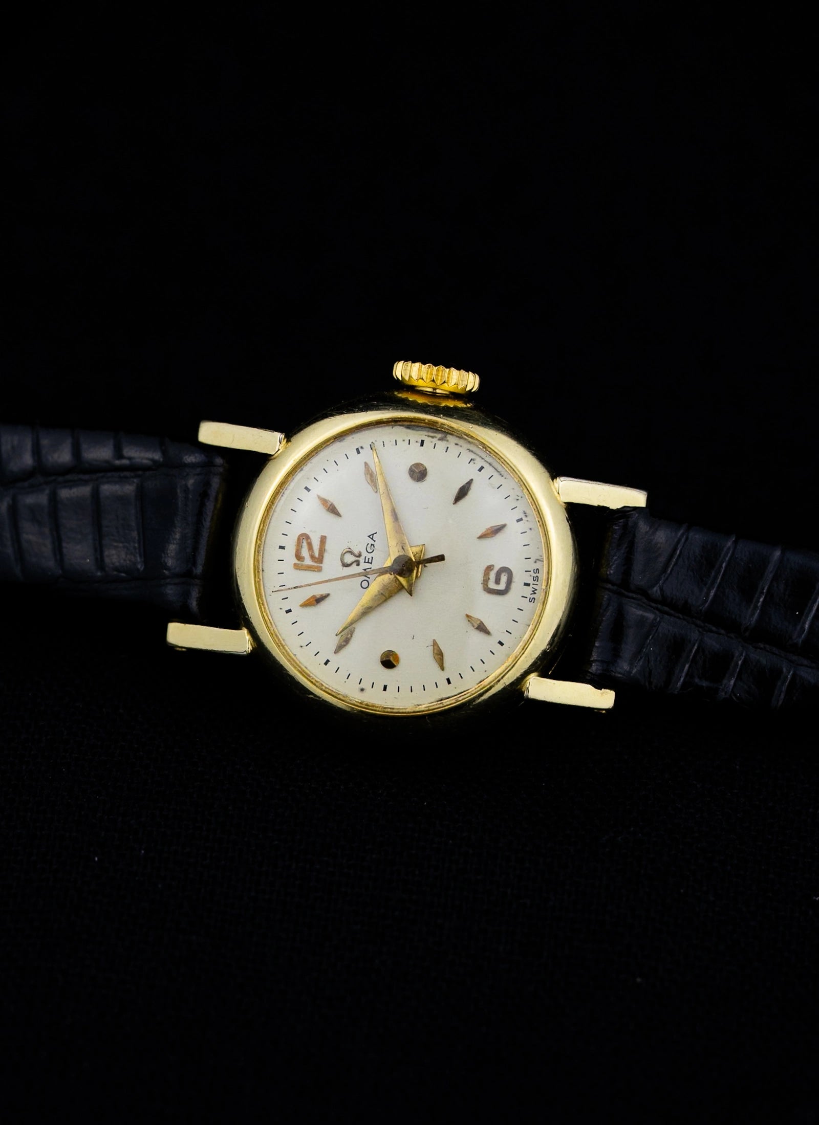 1952 Lady Omega 5227 cal. 252 14K Gold Filled Serviced